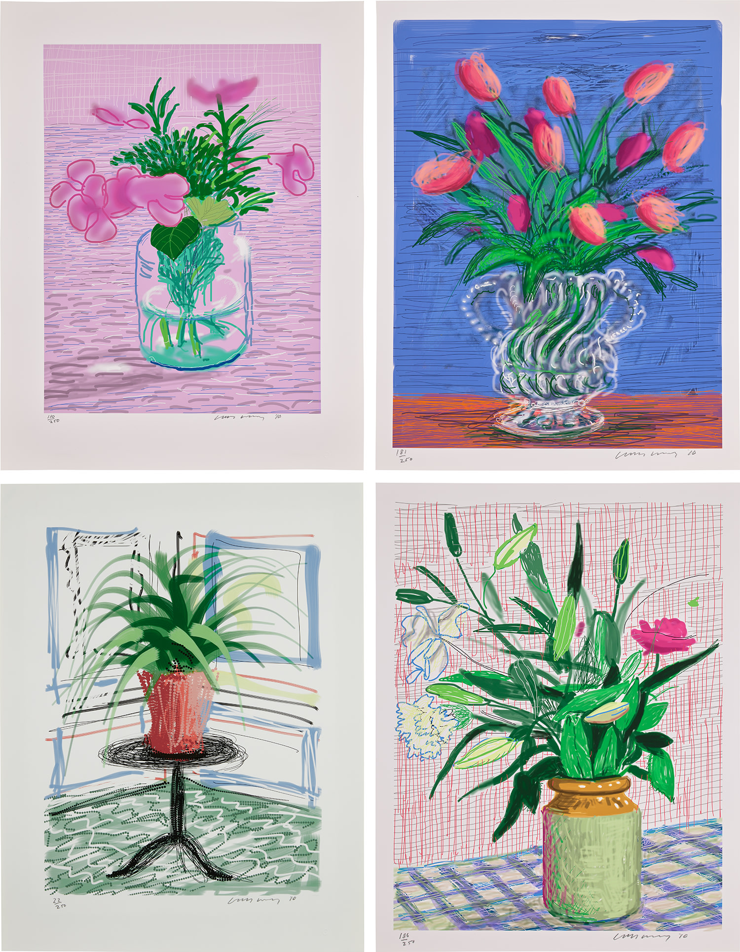 David Hockney — A Bigger Book: Art Edition A, B, C and D