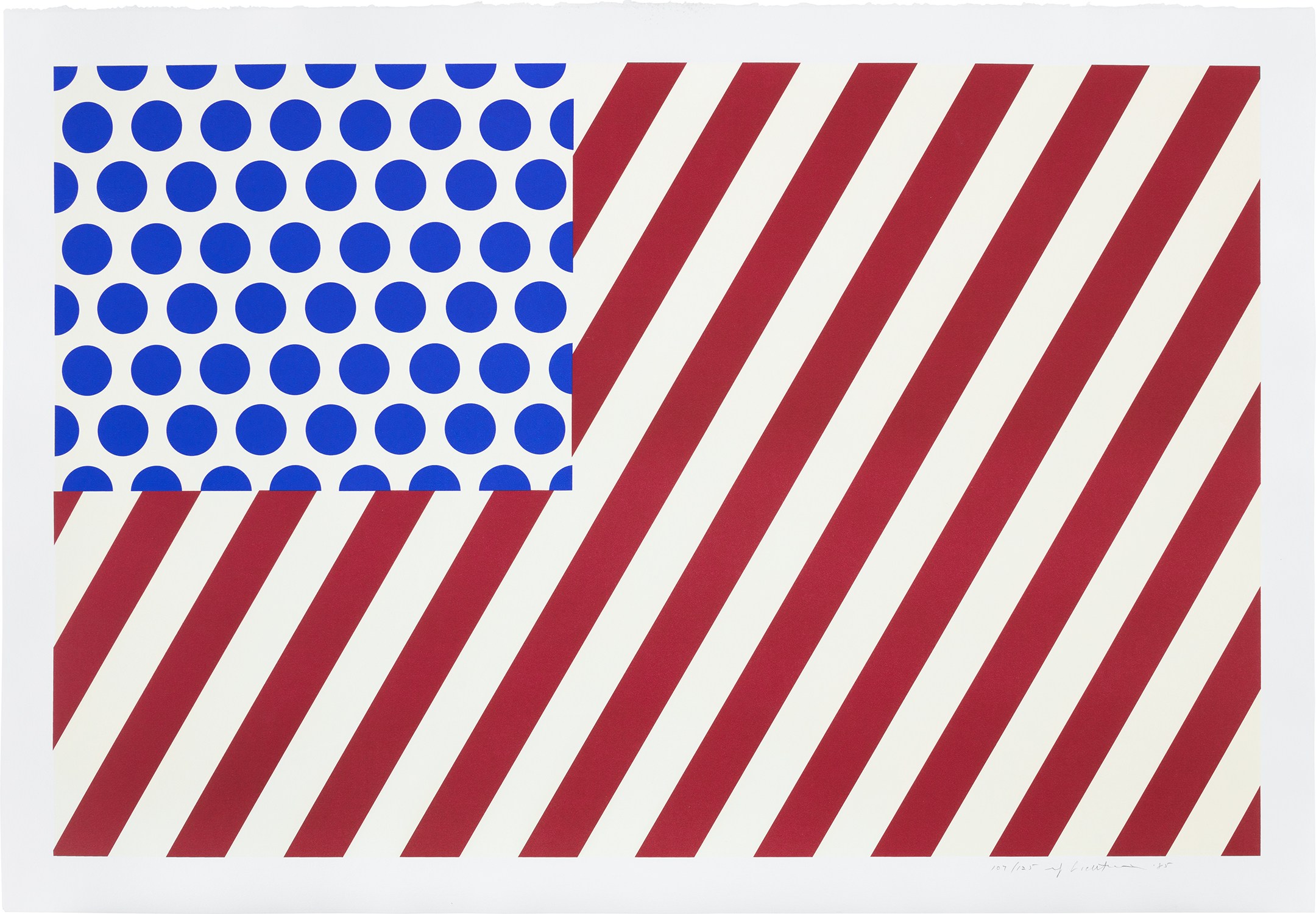 Roy Lichtenstein — Forms in Space (C. 217)