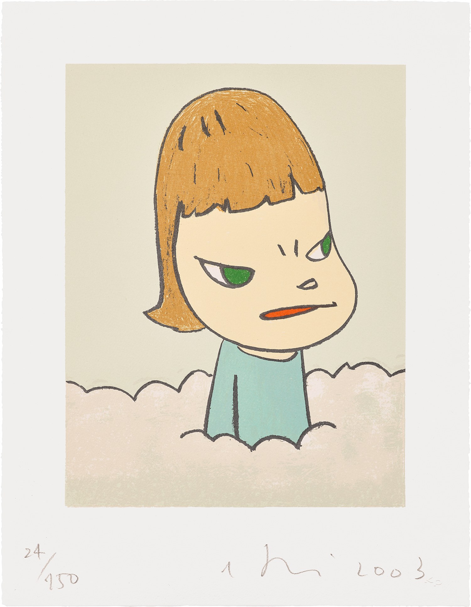 Yoshitomo Nara — In the Cloud (M. & S. E-2003-007)