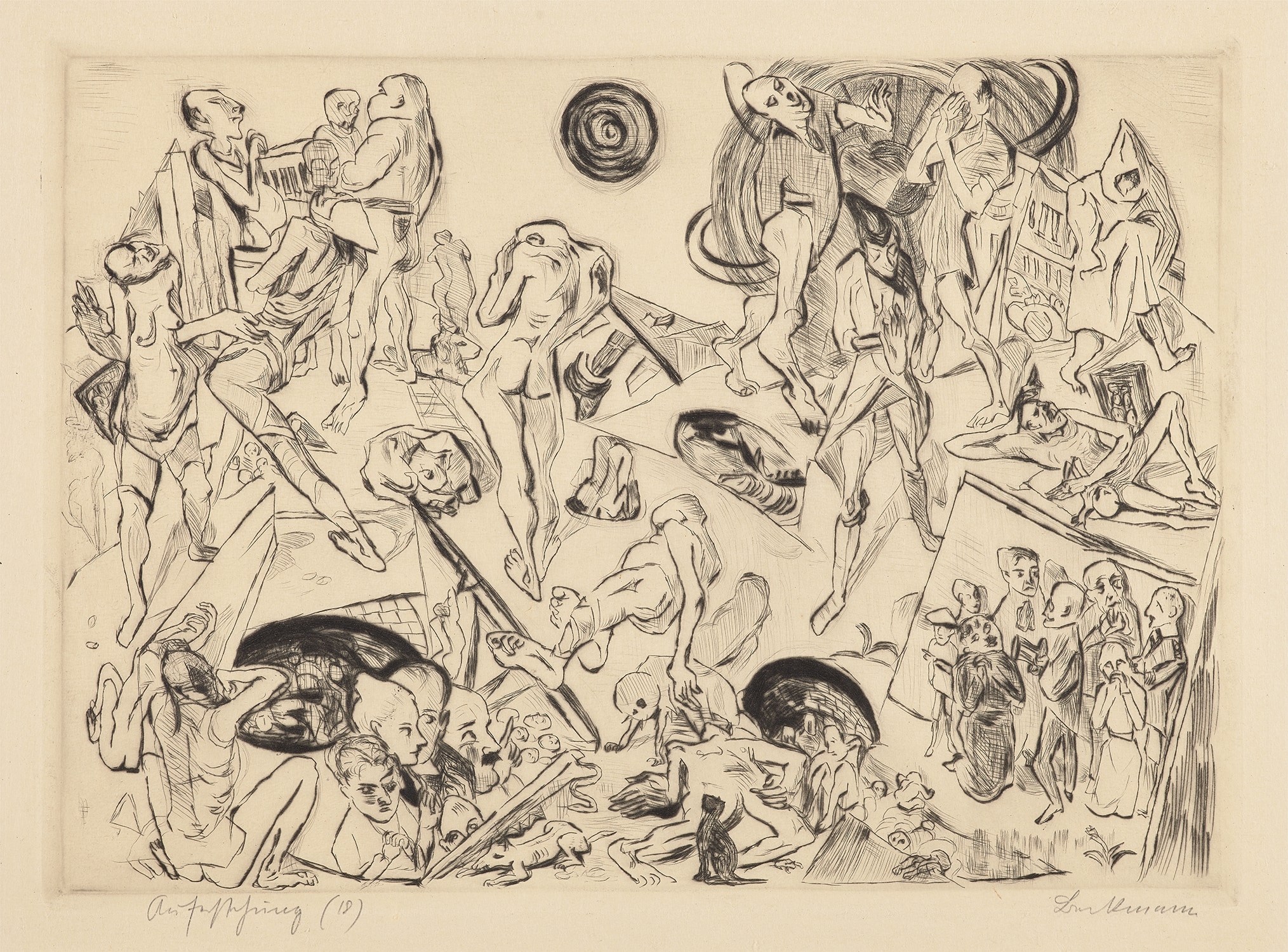 Auferstehung (Resurrection), from Gesichter (Faces) (H. 132)