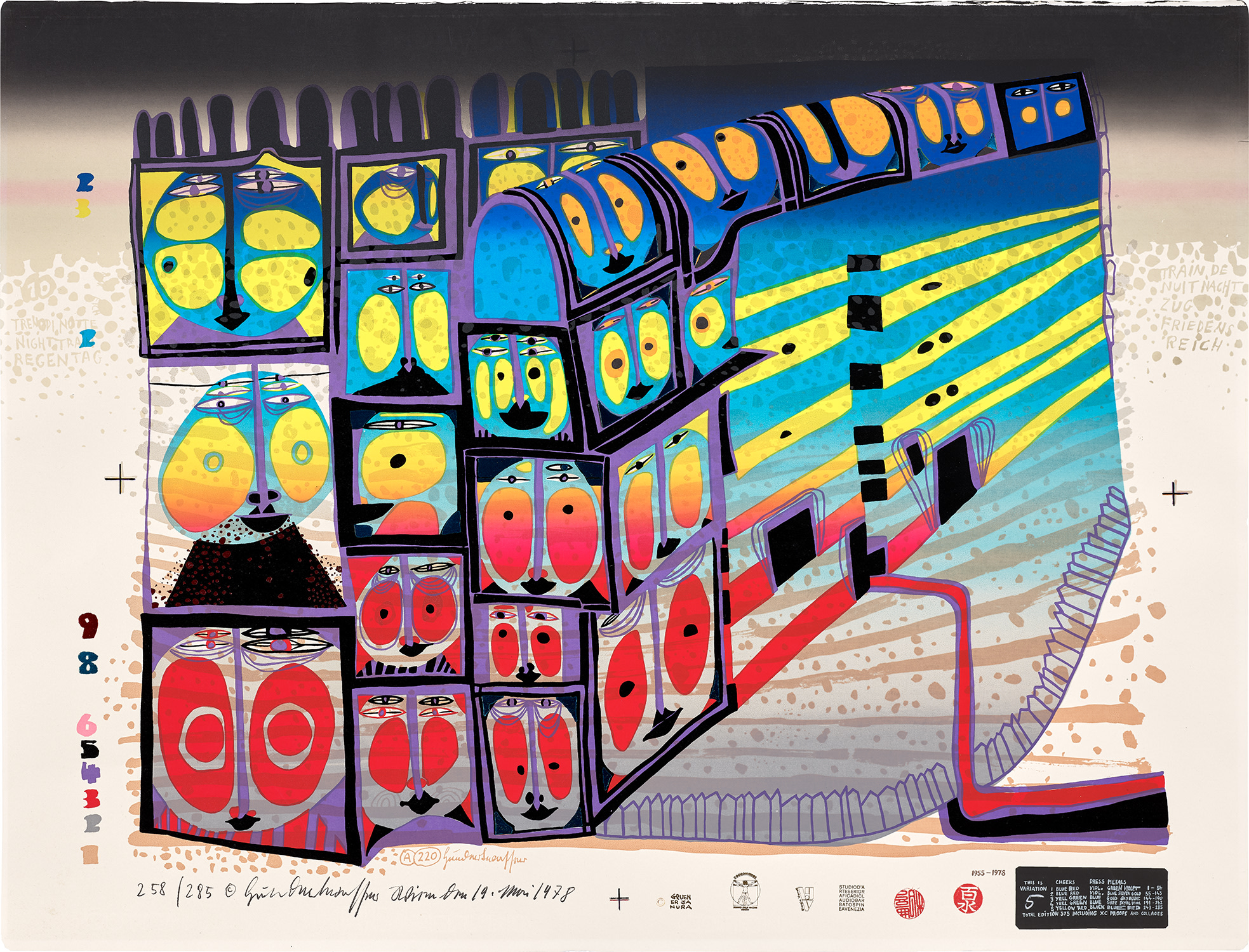 Nachtzug (Night Train), Variant 5 (K. 72)
