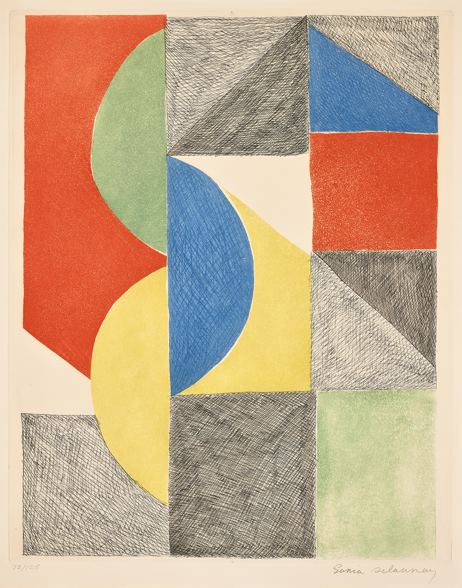 Sonia Delaunay — Venise (Venice)
