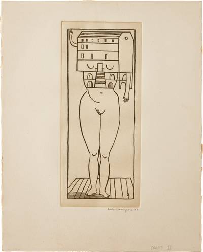 Femme Maison (see MoMA 548.2)
