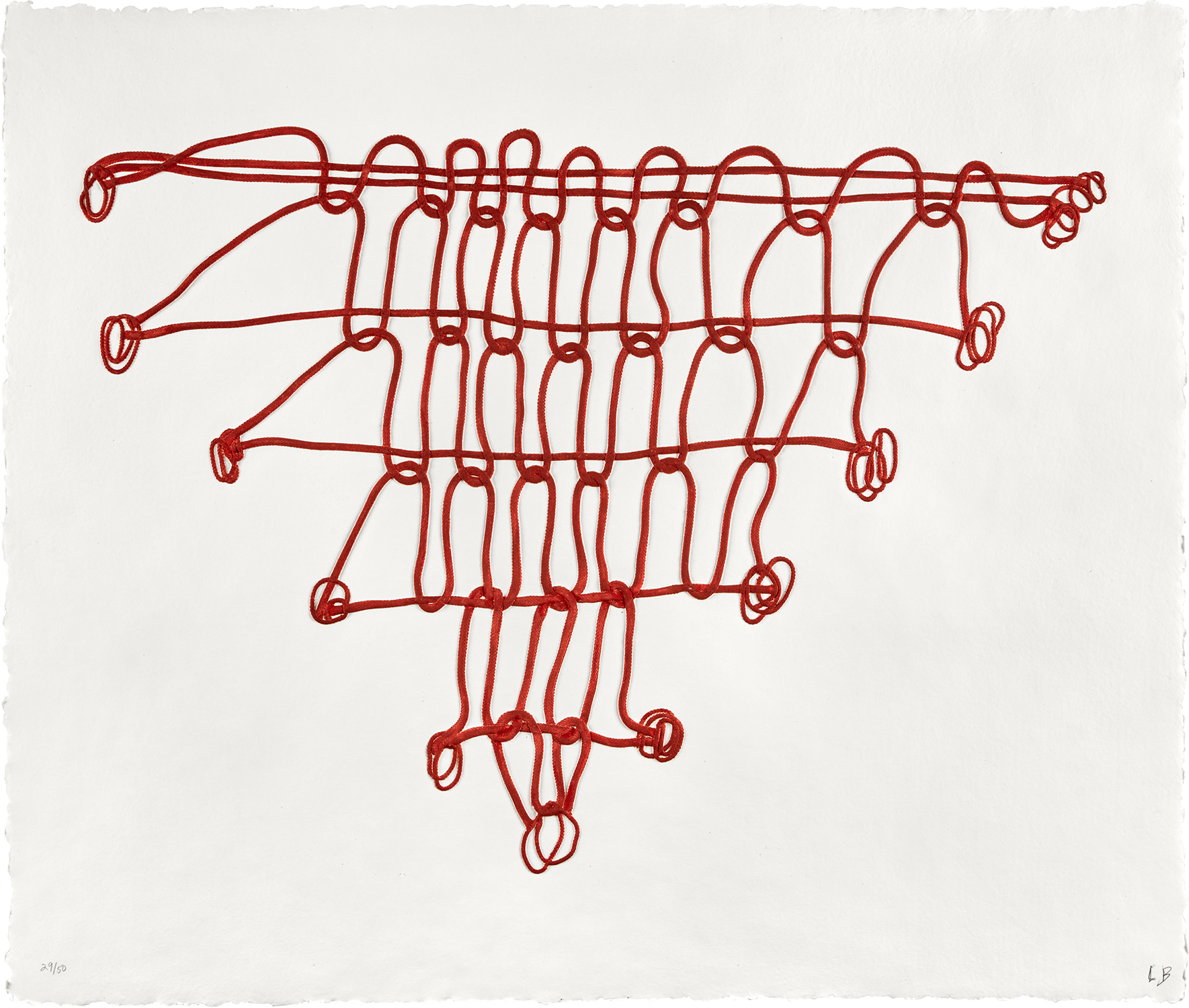 Louise Bourgeois — Crochet III, from Crochet I-V (MoMA 592)