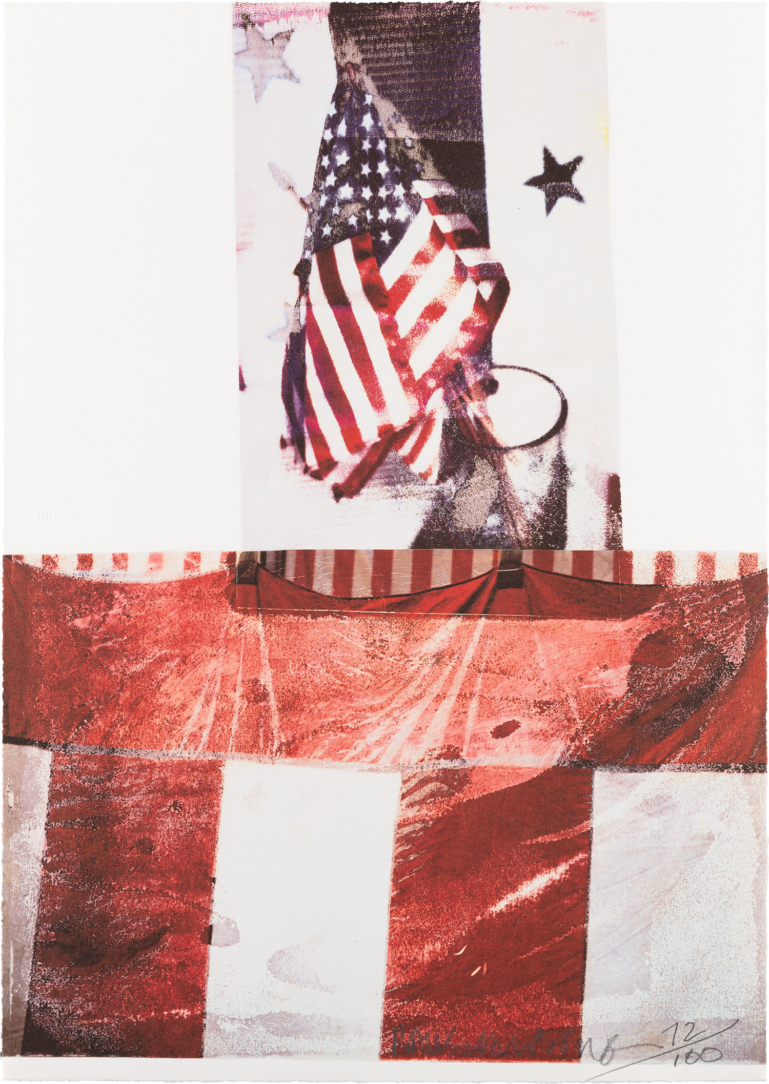 Robert Rauschenberg — Edward Kennedy Campaign