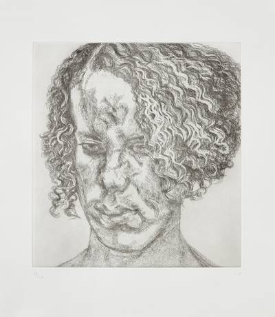 Girl with Fuzzy Hair (F. 63)