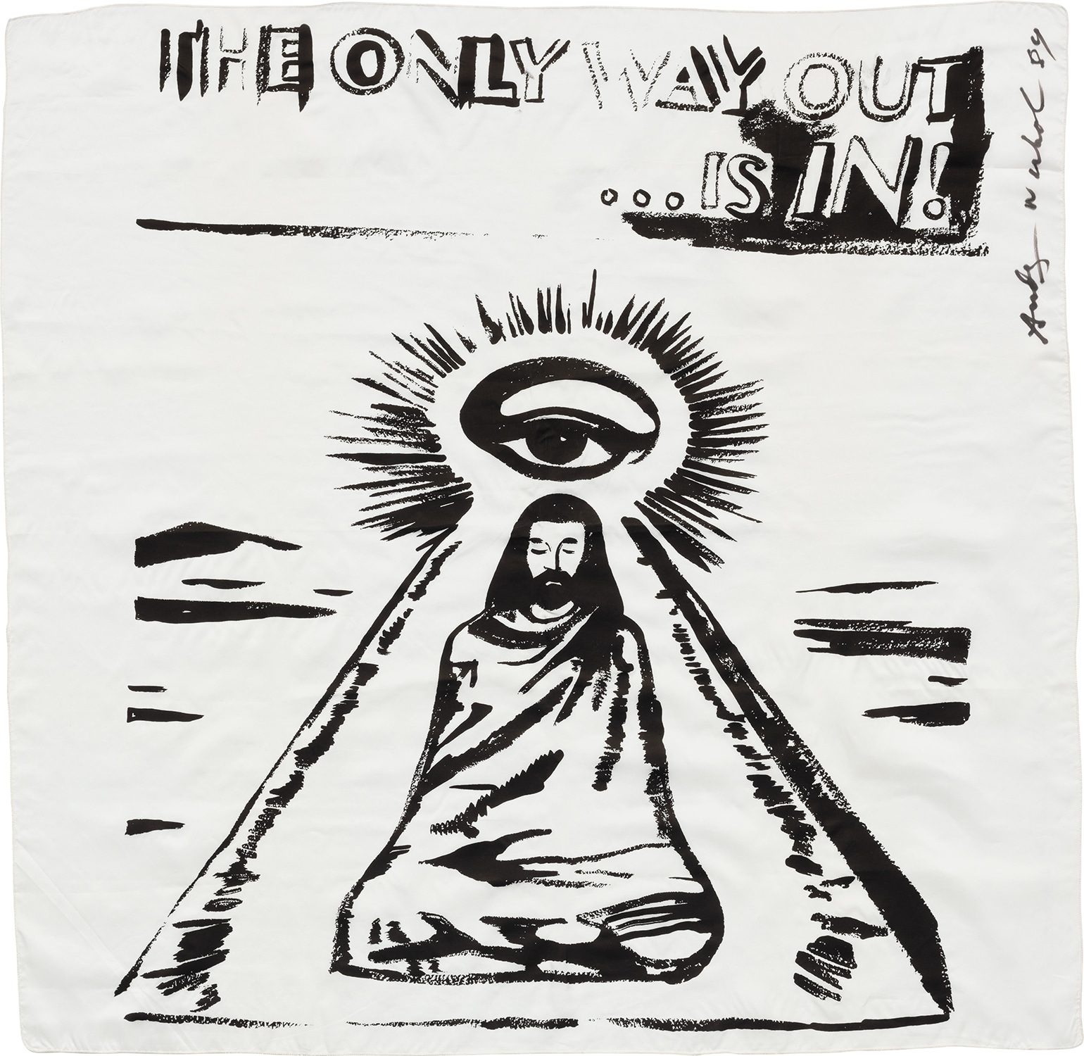 Andy Warhol — The Only Way Out is In! (F. & S. A.55)