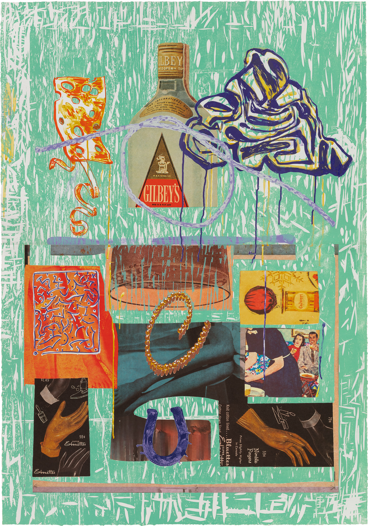 David Salle — Fast and Slow, from High and Low