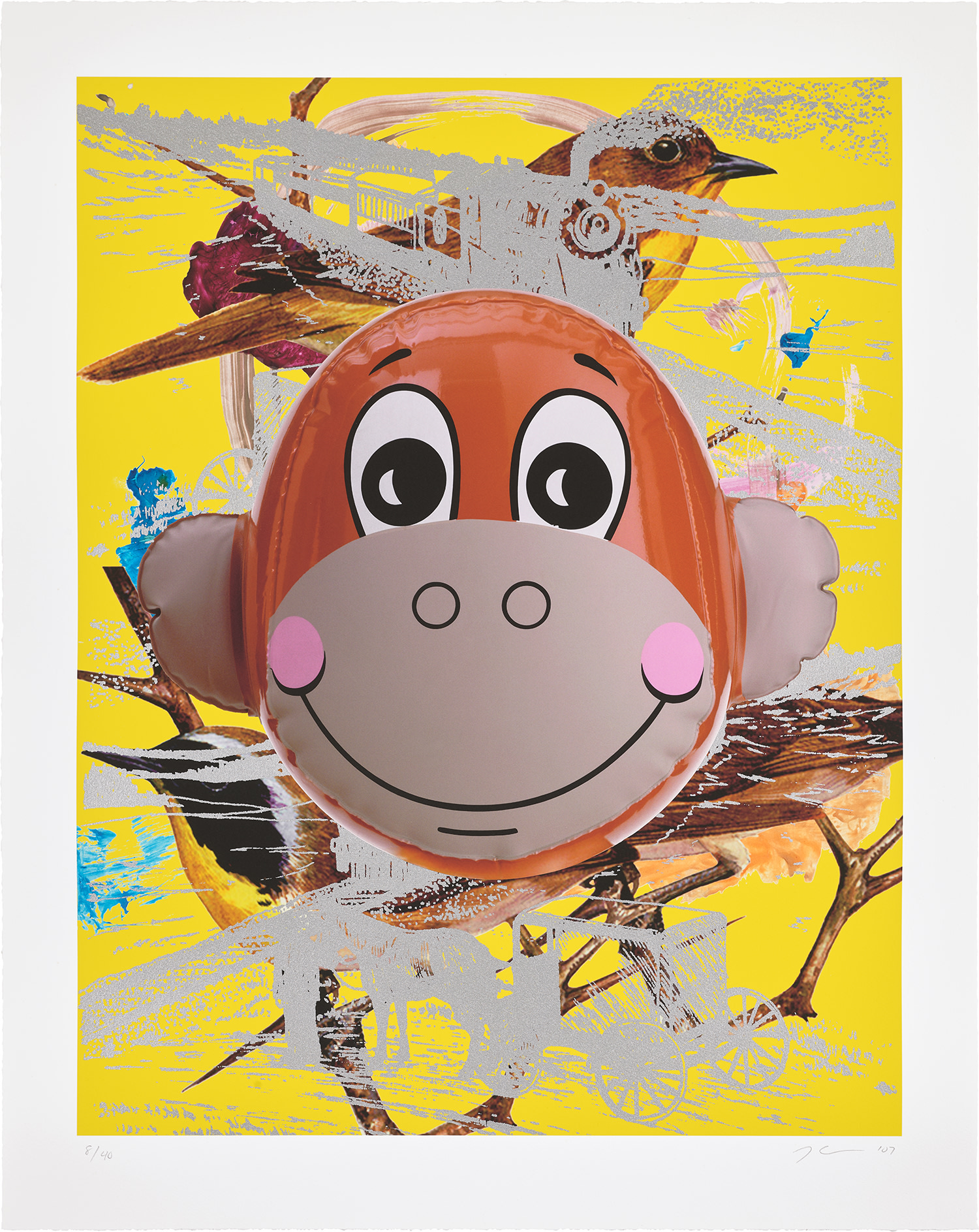 Jeff Koons — Monkey Train (Birds)
