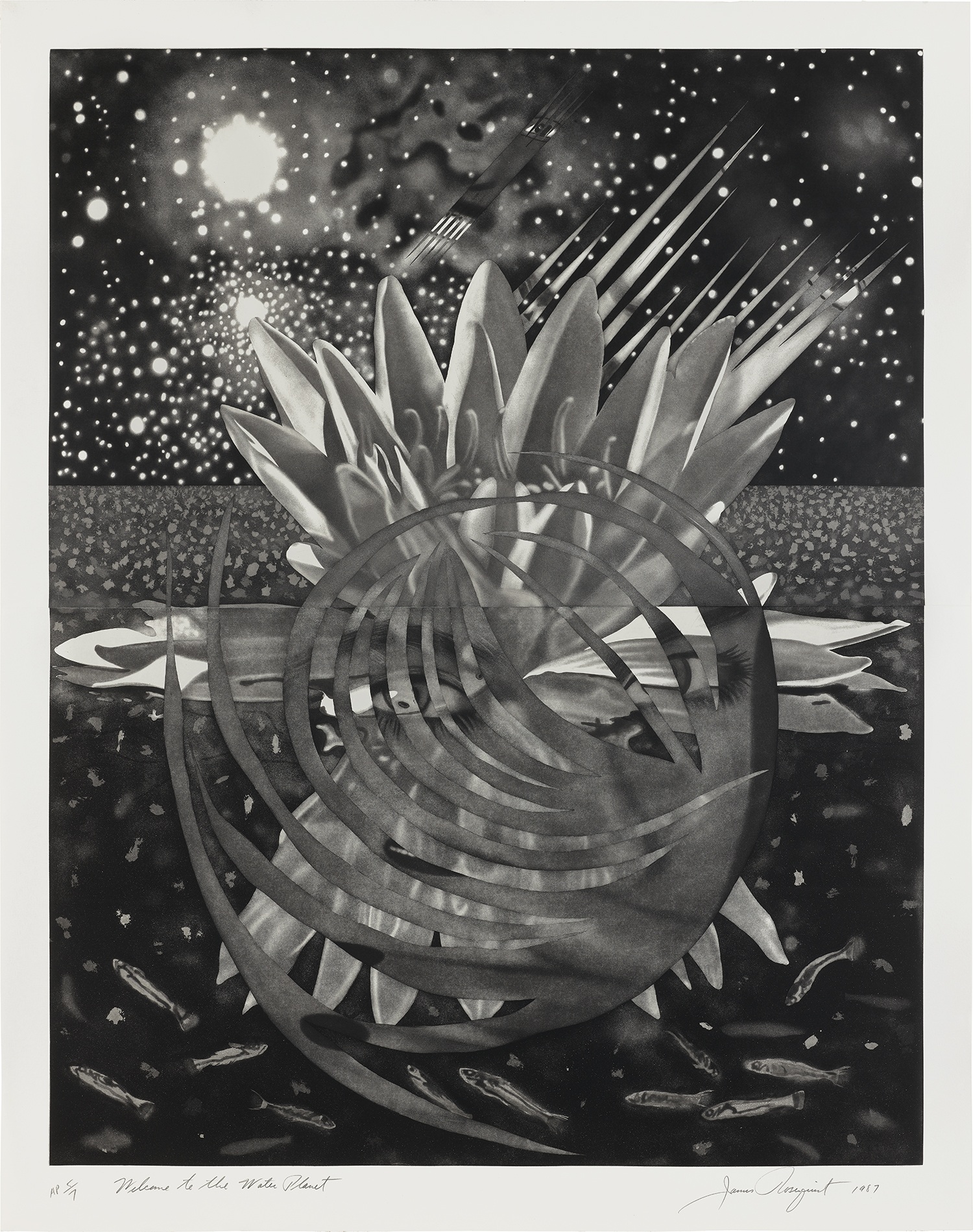 James Rosenquist — Welcome to the Water Planet (G. 211)