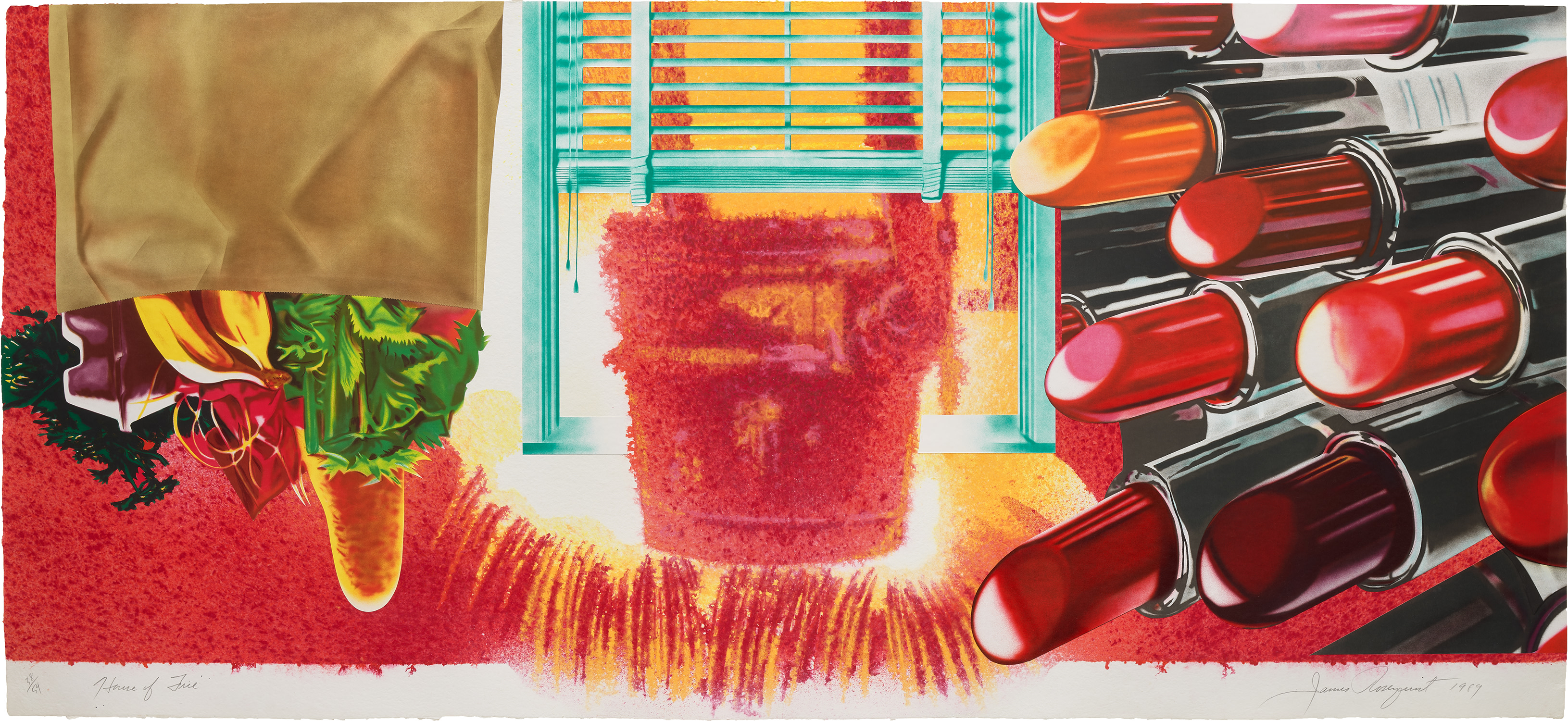 James Rosenquist — House of Fire (G. 223)