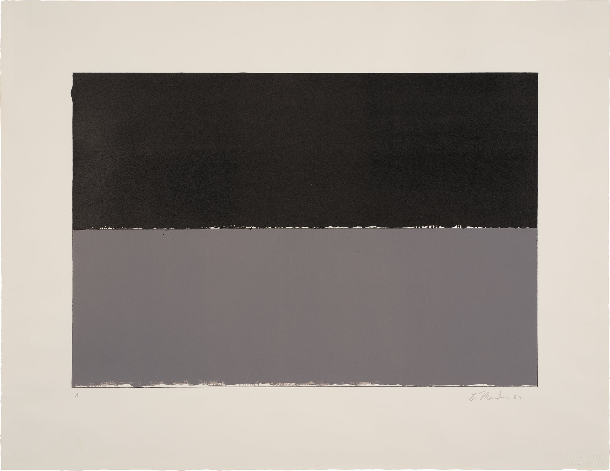 Brice Marden — Gulf, from New York 10/69 (L. 16)