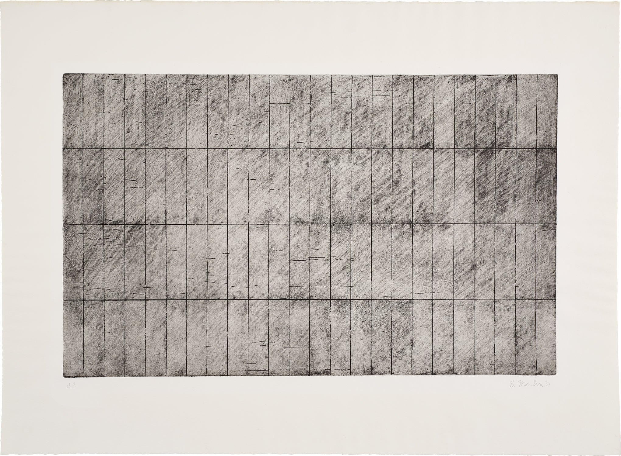 Brice Marden — Grid II (L. 18)