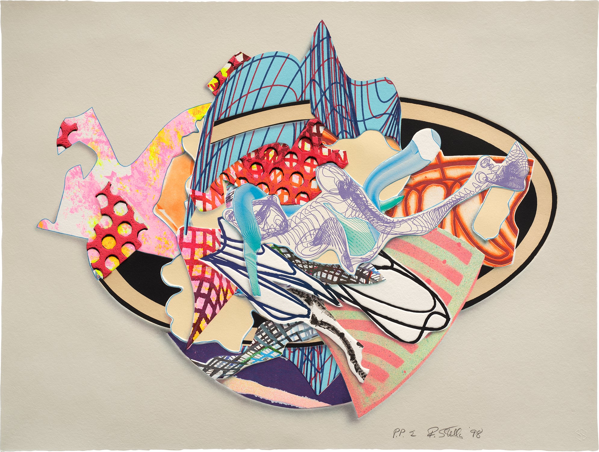 Frank Stella — Aiolio, from Imaginary Places III (A. 255)