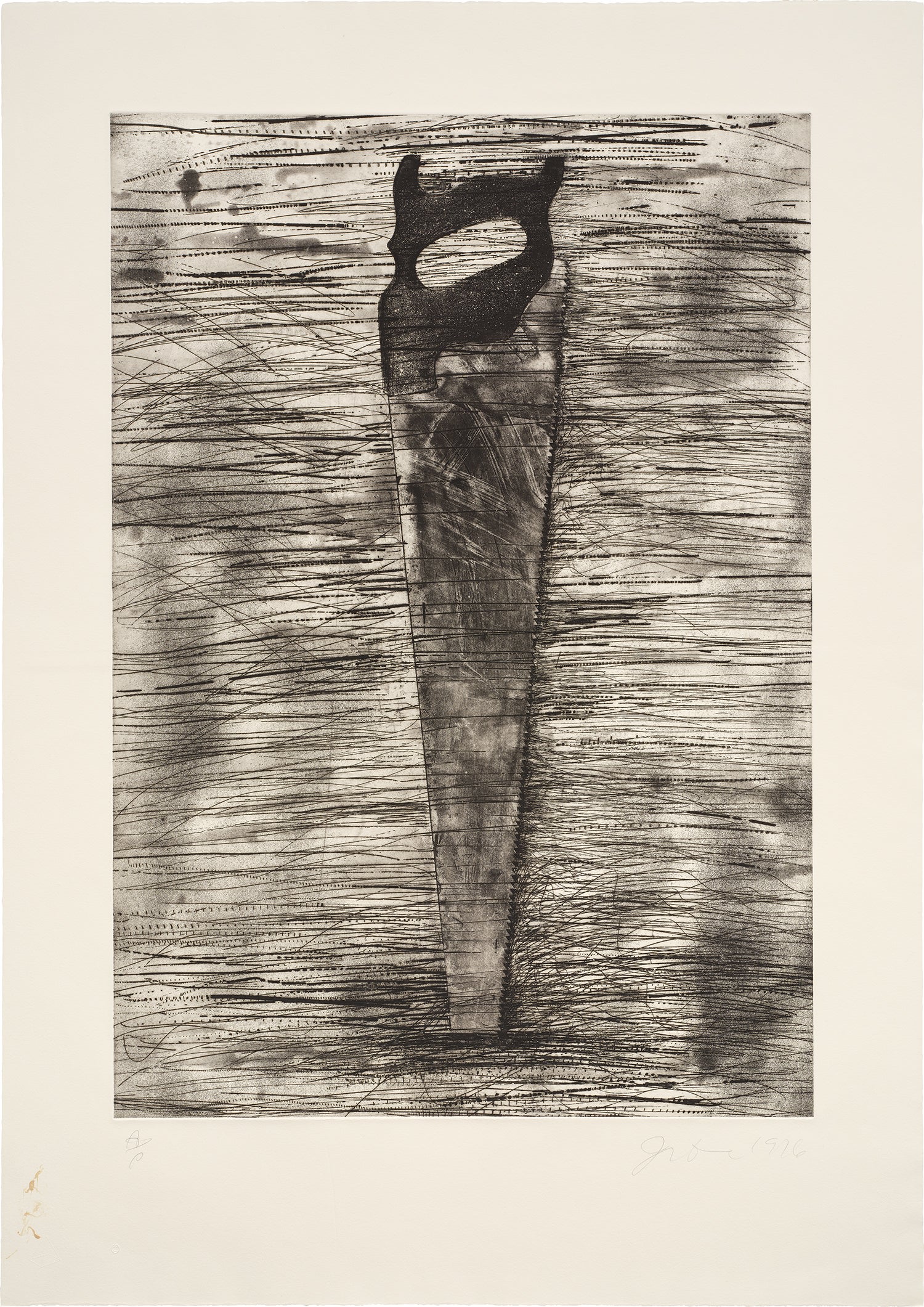 Jim Dine — Saw (W. 207)