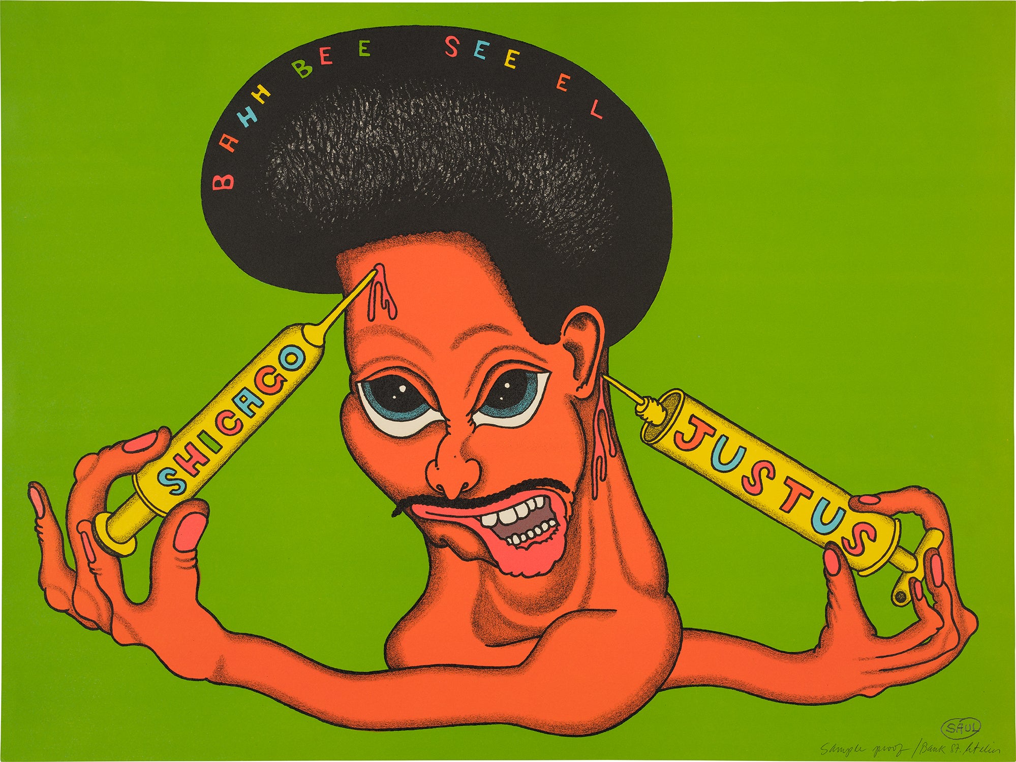 Shicago Justus, from Conspiracy, The Artist as Witness