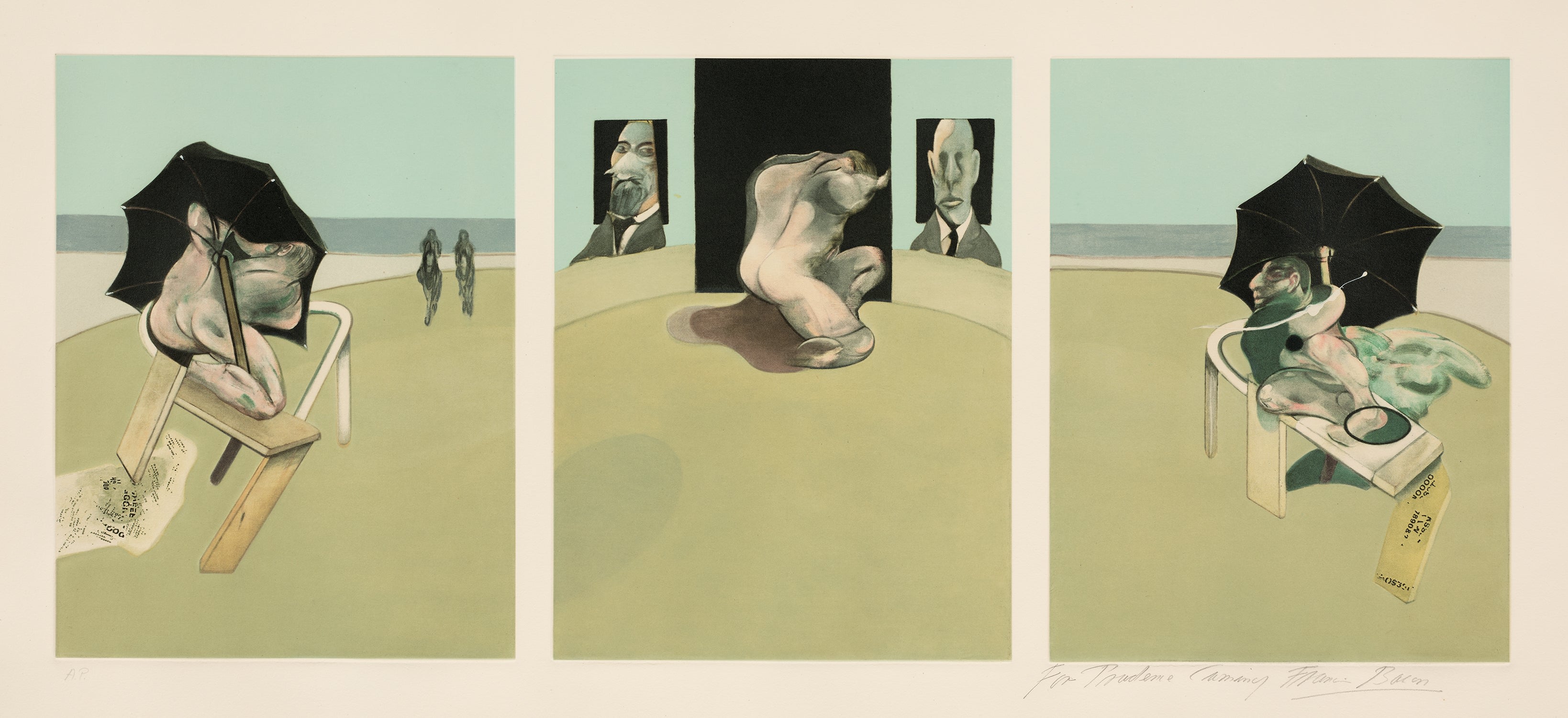 Francis Bacon — Metropolitan Triptych (S. 4)