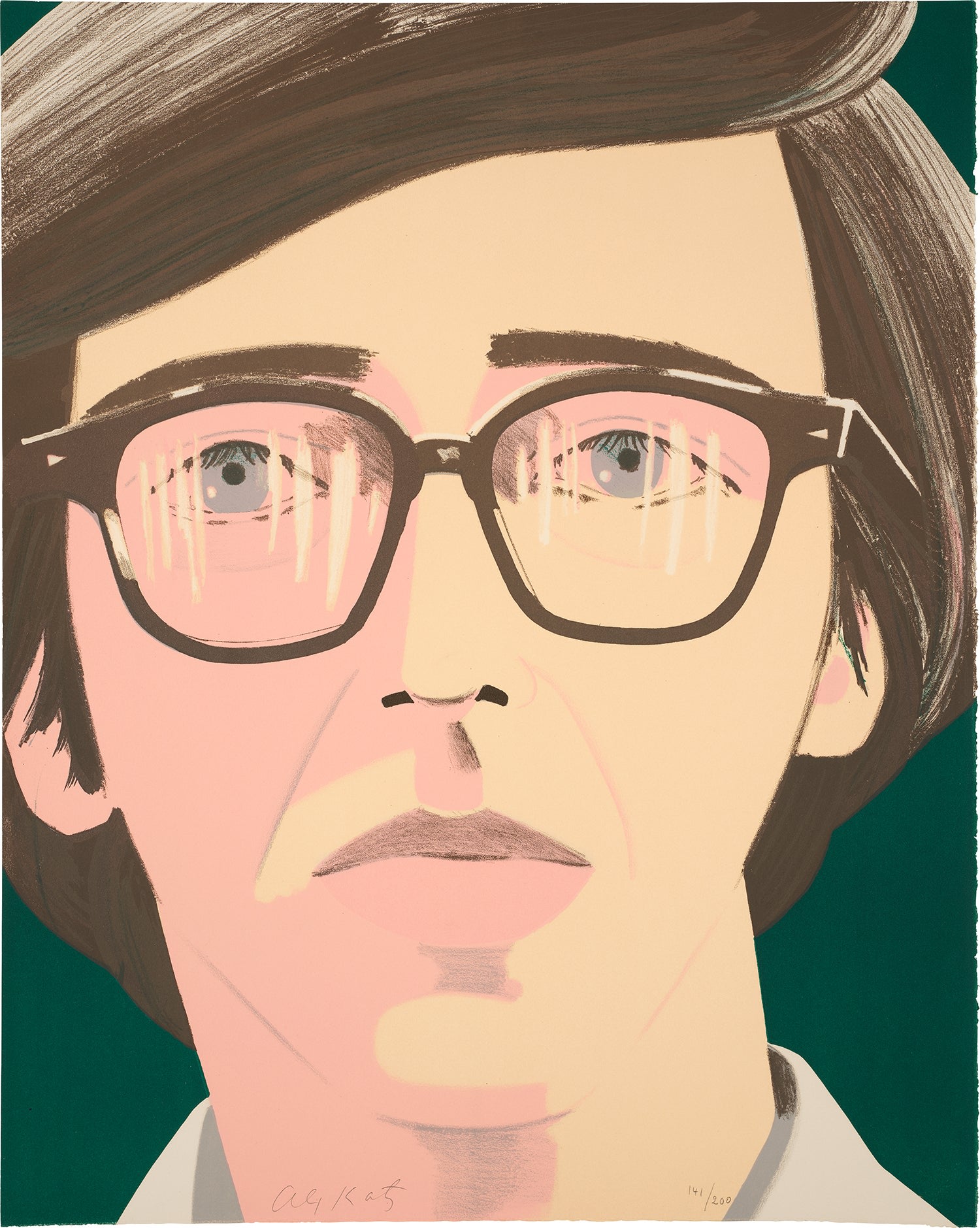 Alex Katz — Portrait of a Poet: Kenneth Koch (S. 34)