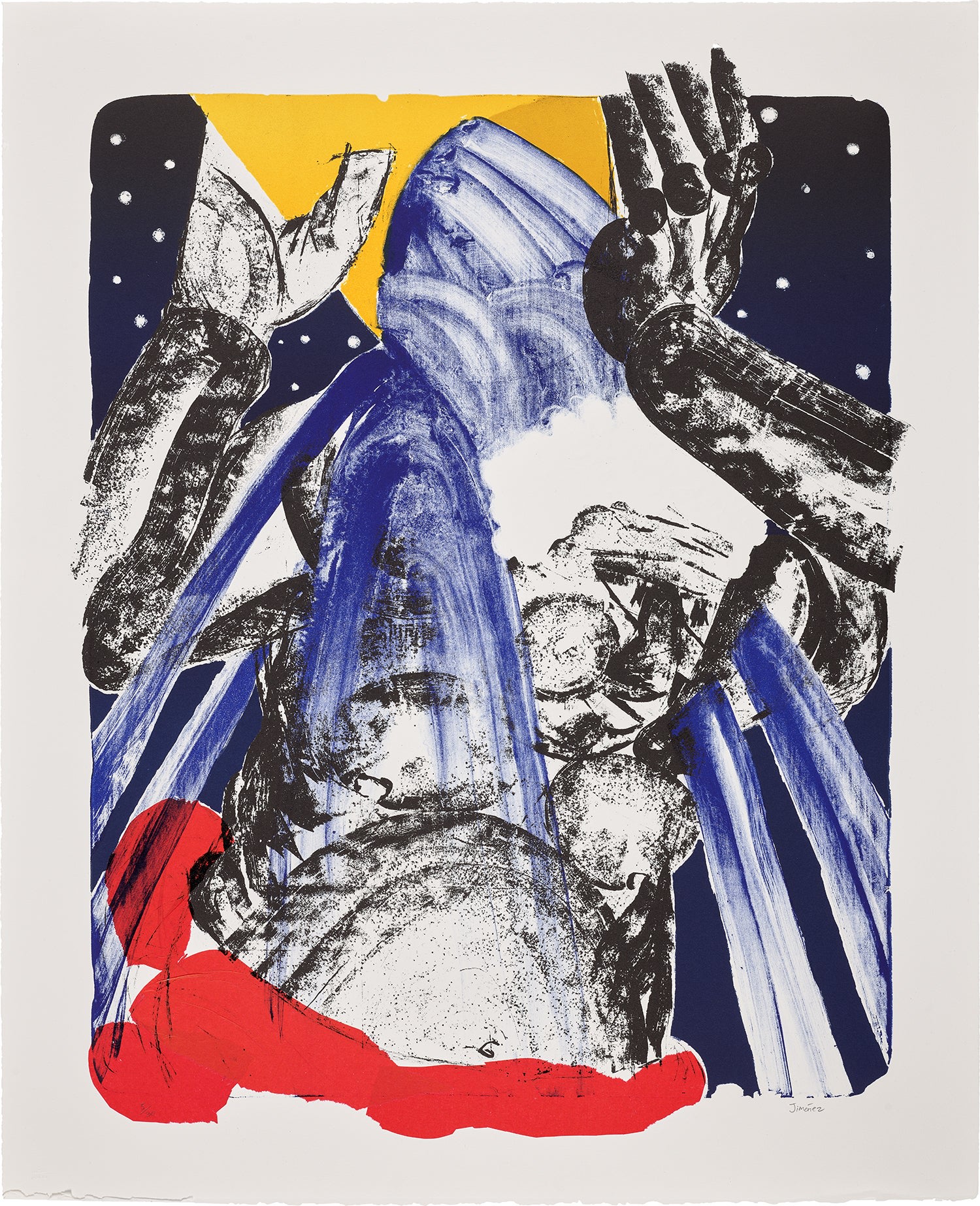 Clotilde Jiménez — Baptism at Night