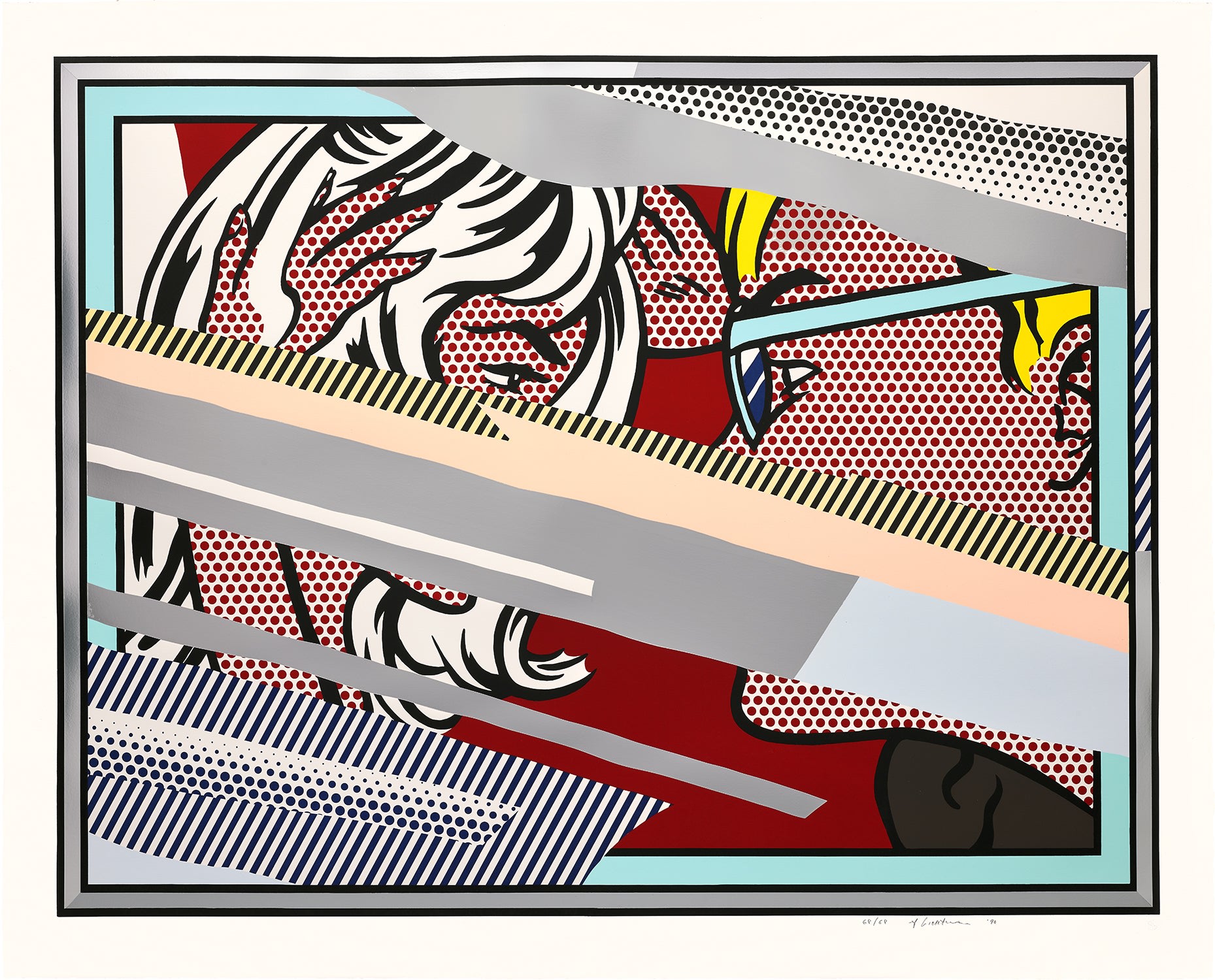 Roy Lichtenstein — Reflections on Conversation, from Reflections Series (C. 240)