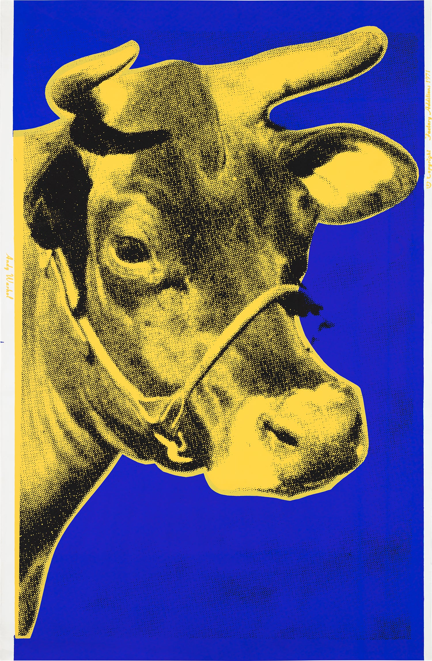 Andy Warhol — Cow (F. & S. 12)