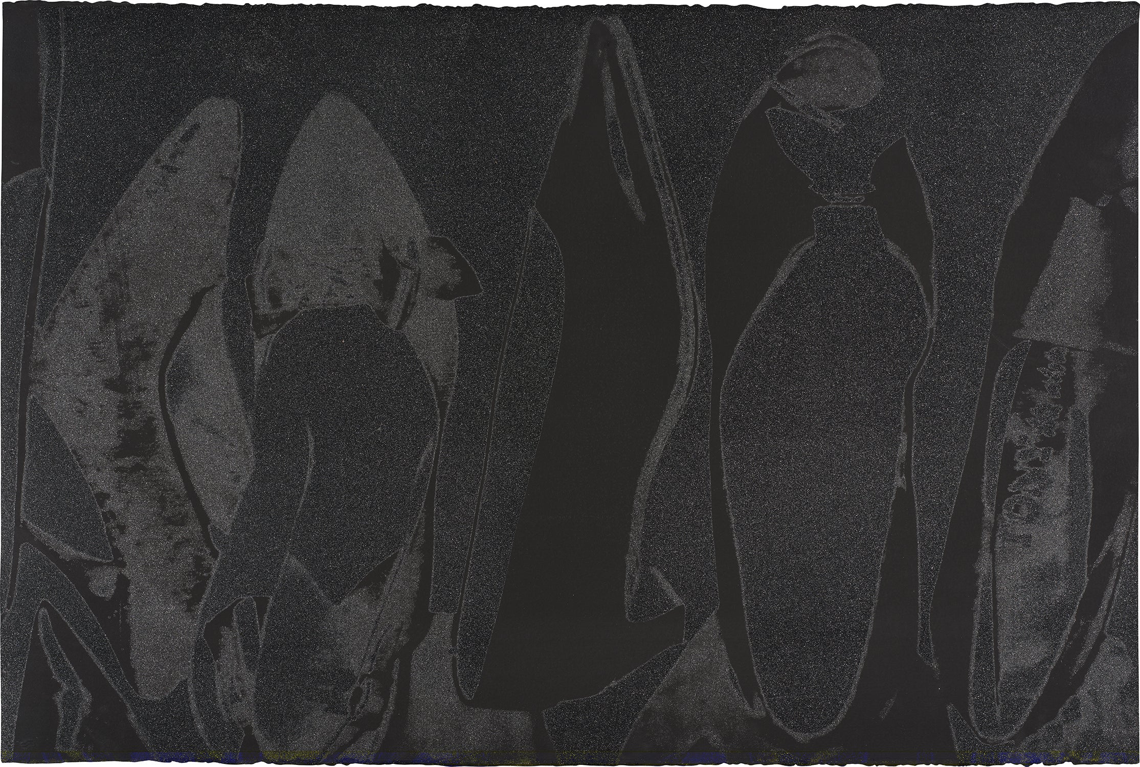 Andy Warhol — Diamond Dust Shoes (Black) (F. & S. 256)