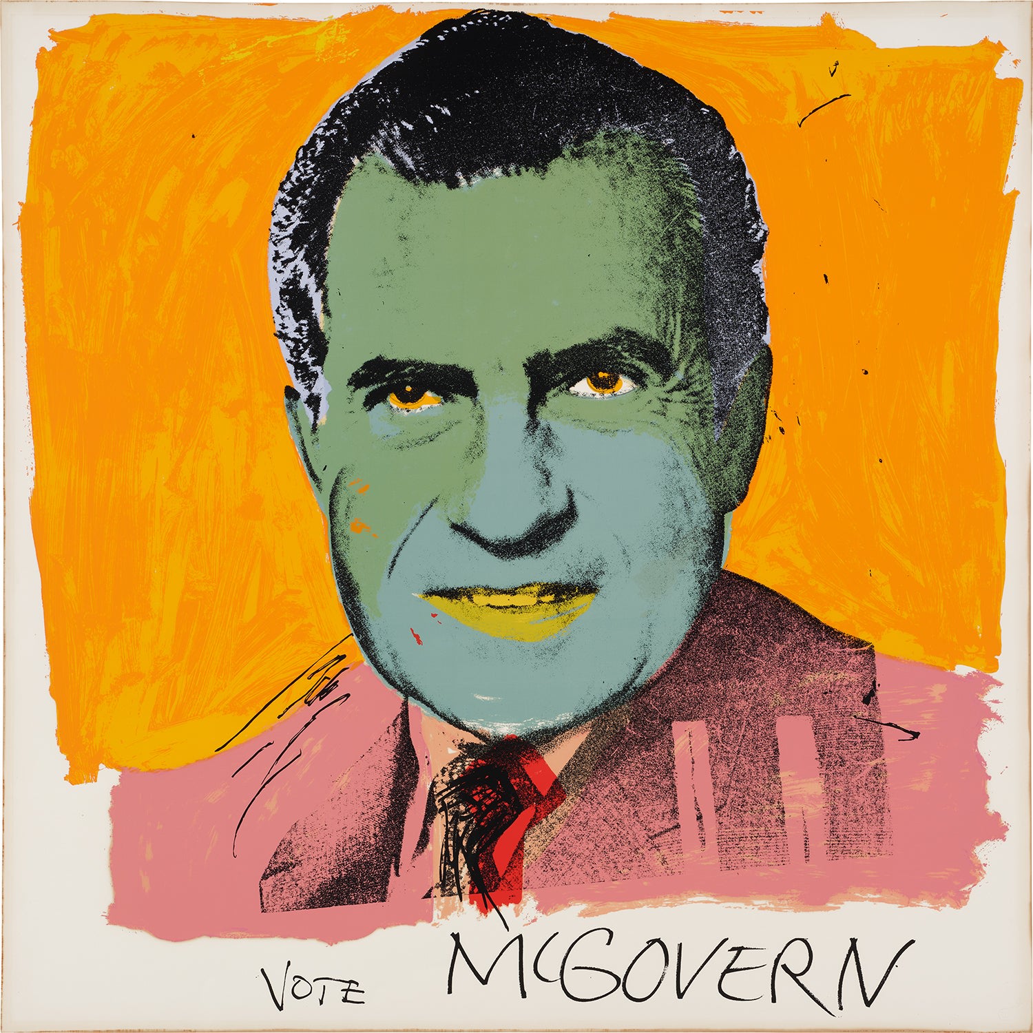 Andy Warhol — Vote McGovern (G. 396, F. & S. 84)