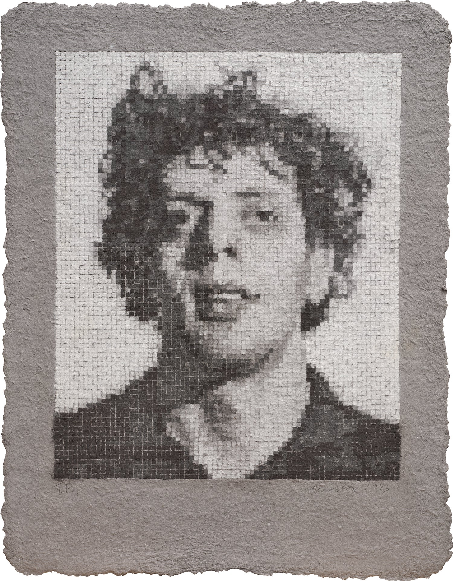 Chuck Close — Phil/Manipulated