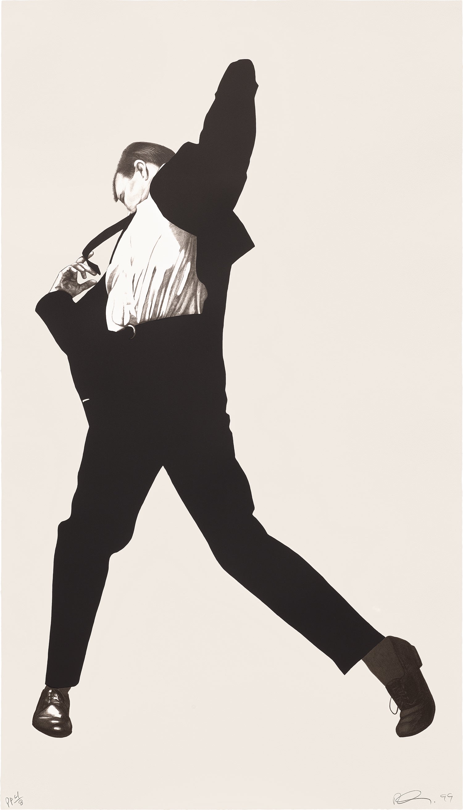 Robert Longo — Eric, from Men in the Cities