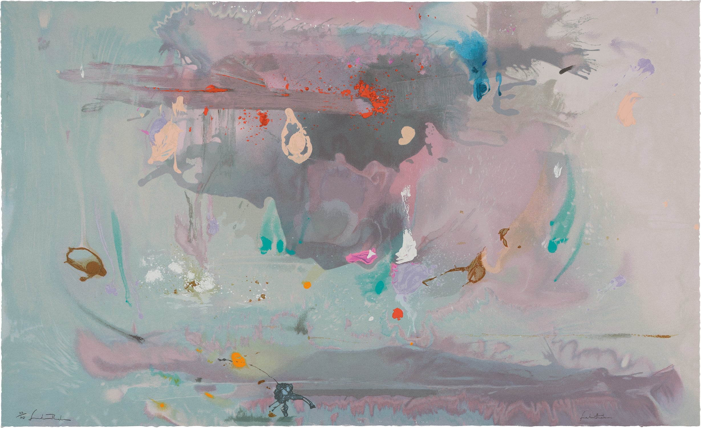 Helen Frankenthaler — Grey Fireworks (R. p. 190)