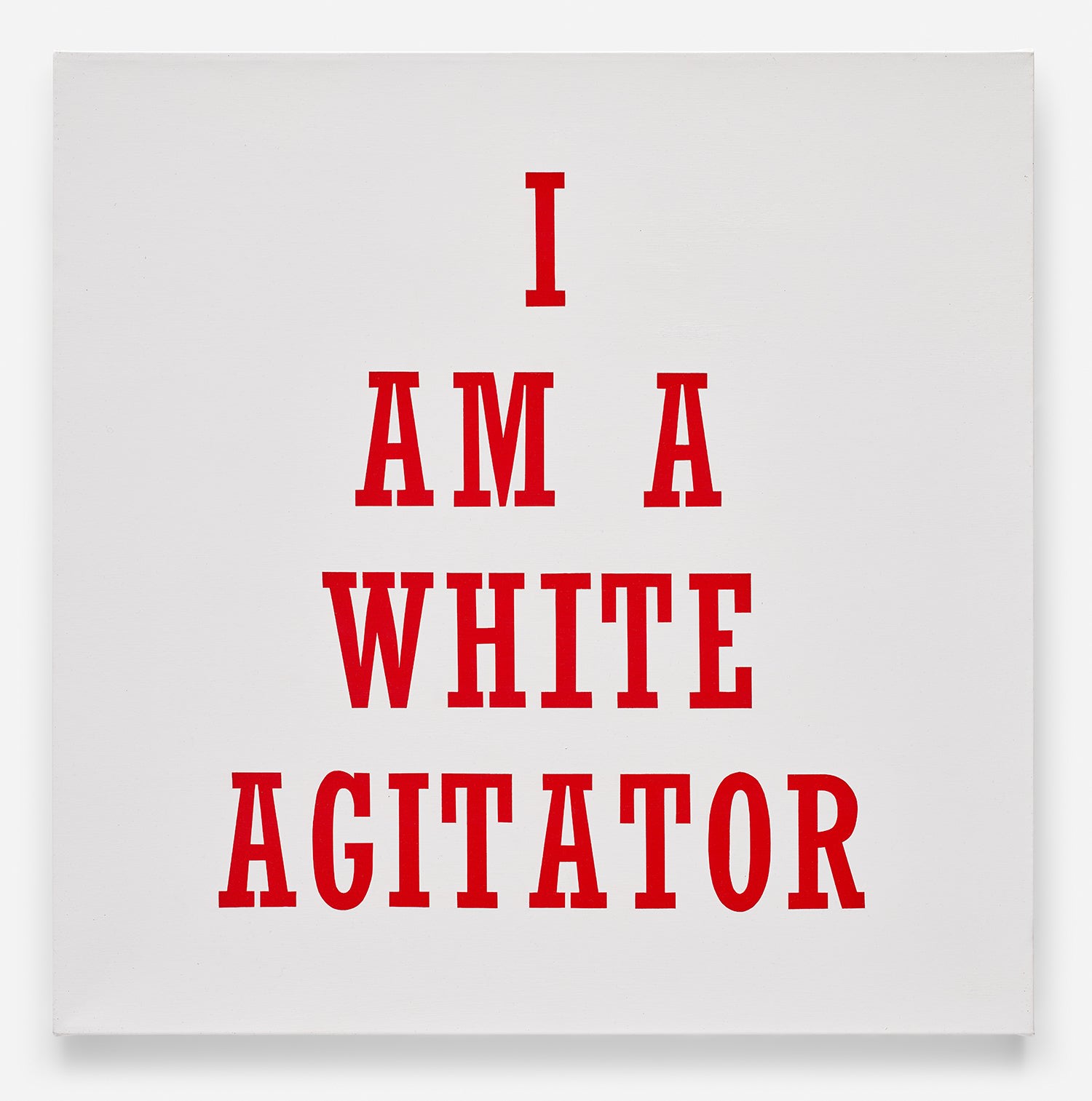 Hank Willis Thomas — I Am A White Agitator