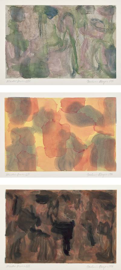 Atlantic Series: three plates