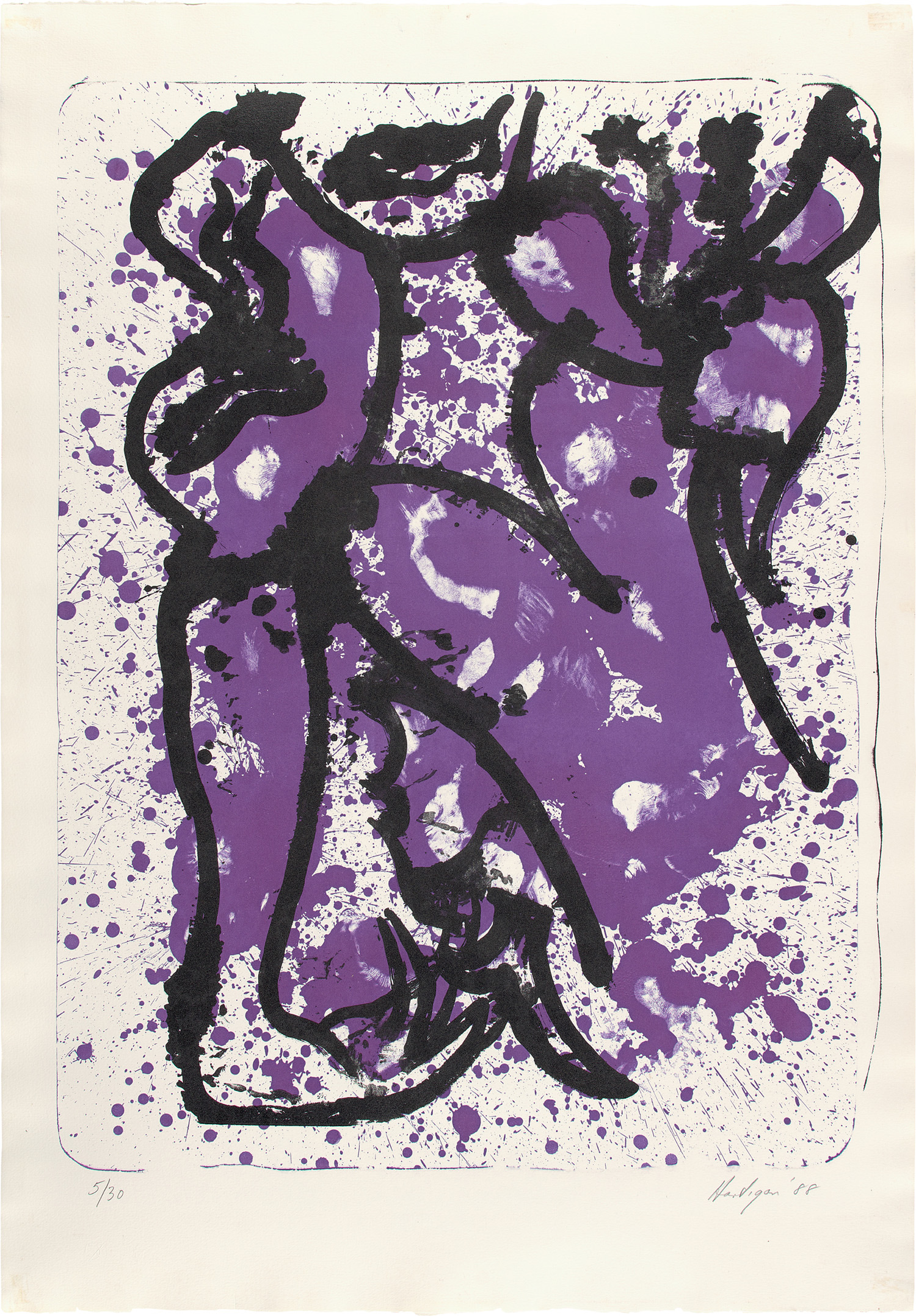 Grace Hartigan — Butterfly Woman