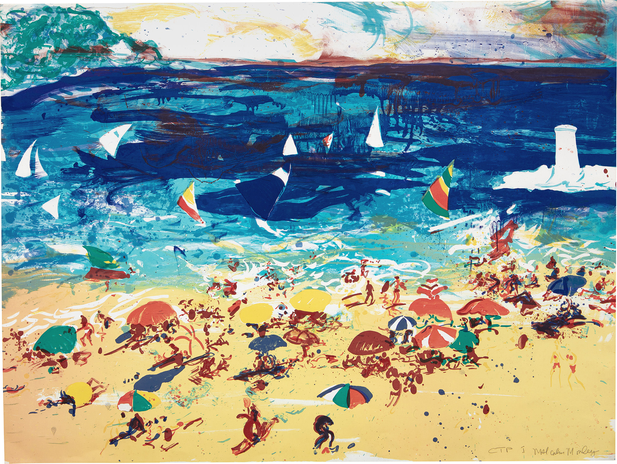 Beach Scene (T. 374)