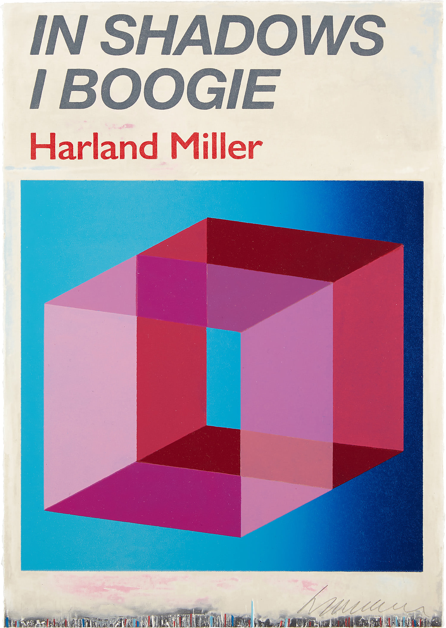 Harland Miller — In Shadows I Boogie (Blue)