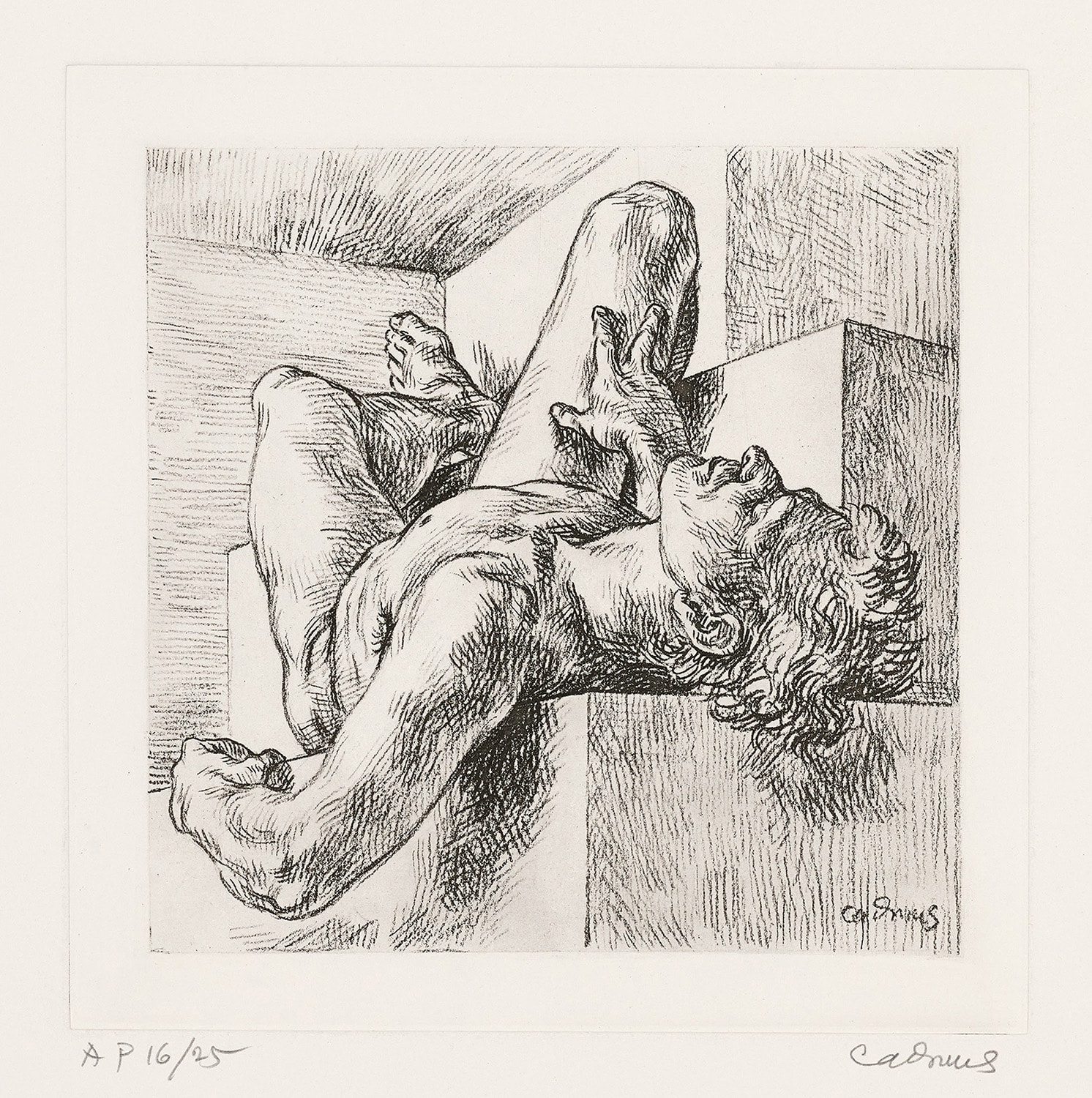 Nude Man Reclining