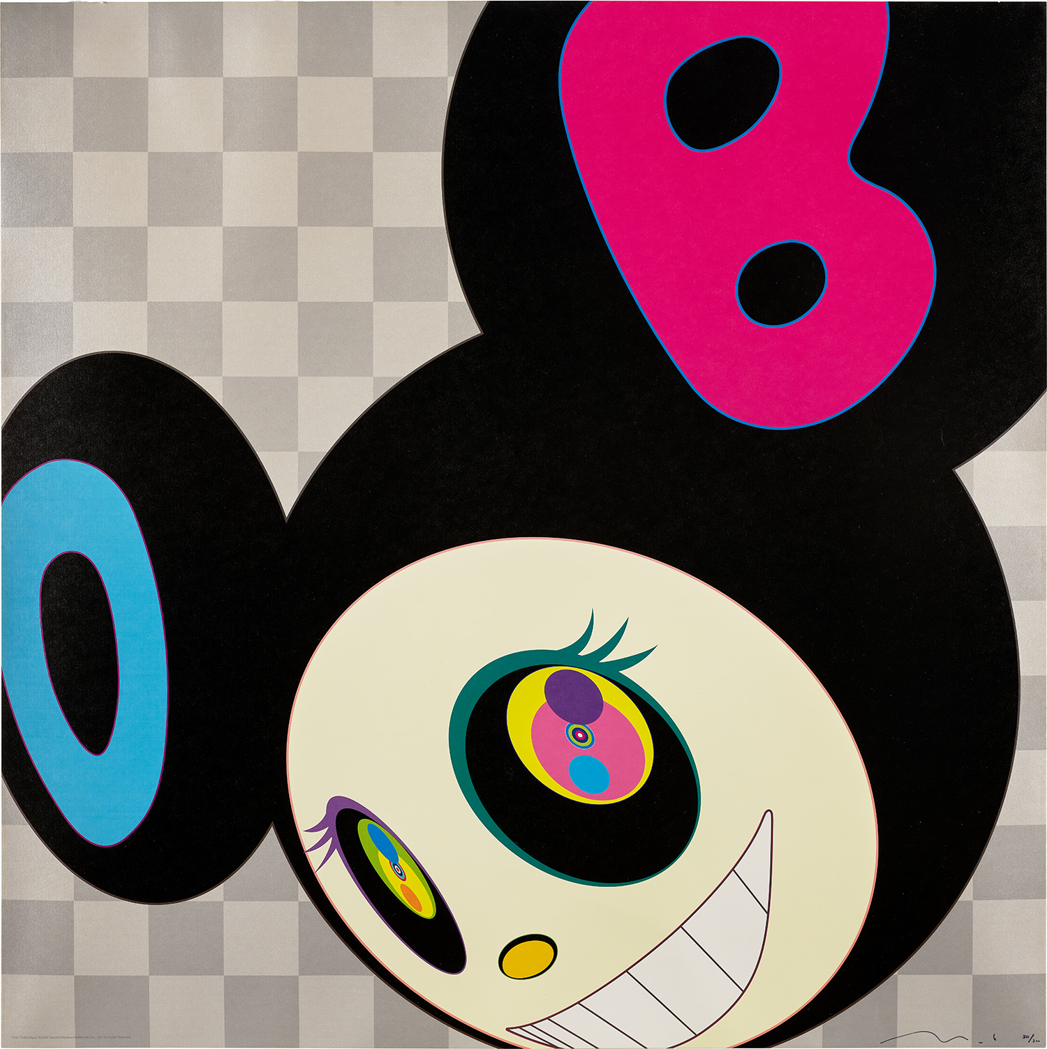 Takashi Murakami — AND THEN Black