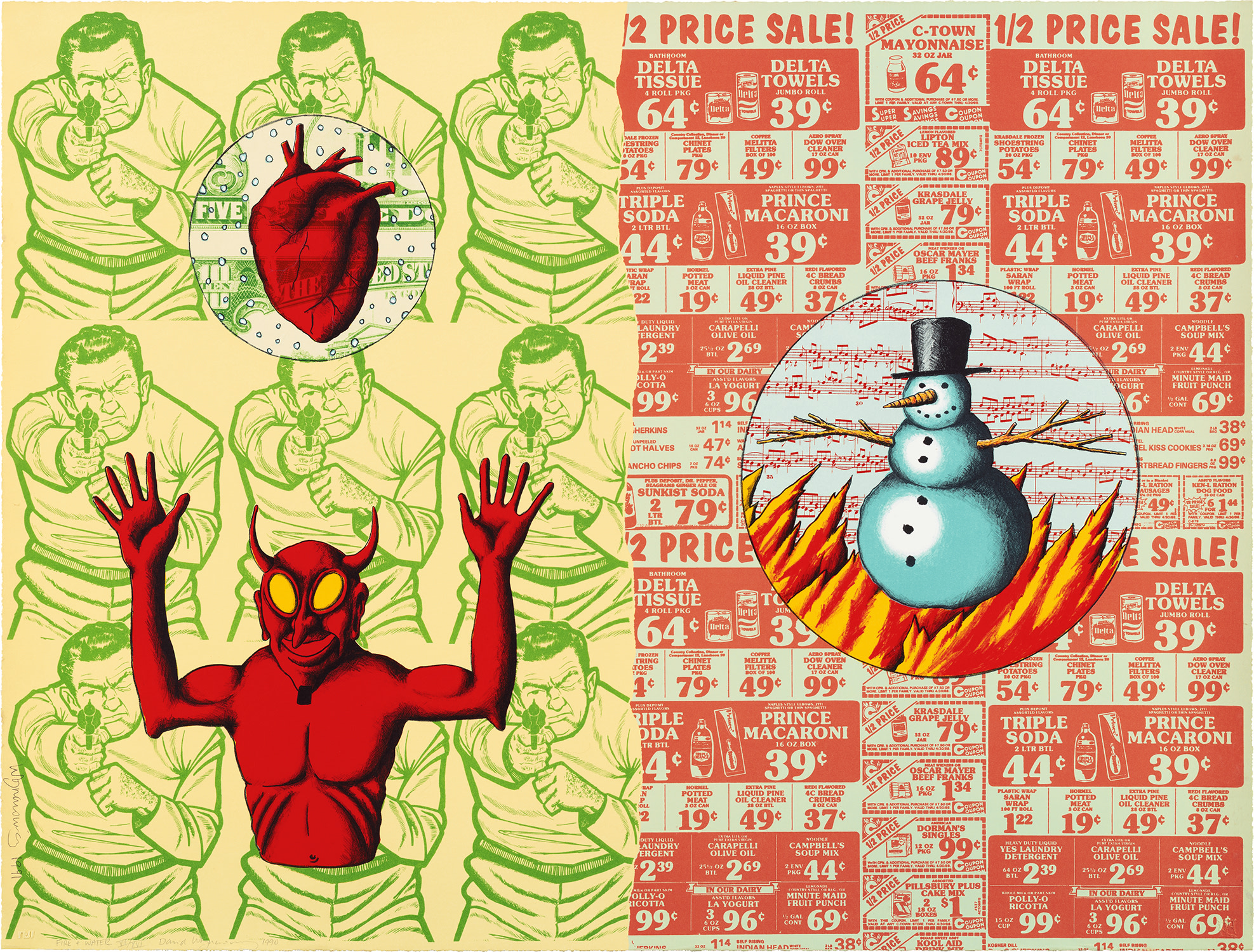 Fire & Water, from Four Elements