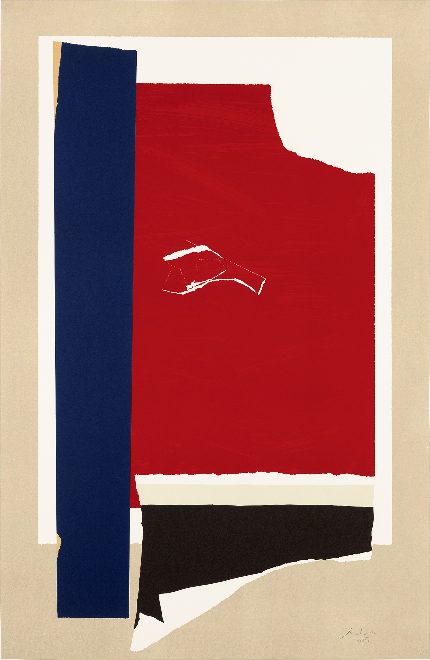 Robert Motherwell — On the Wing (T. 454, E. & B. 340)