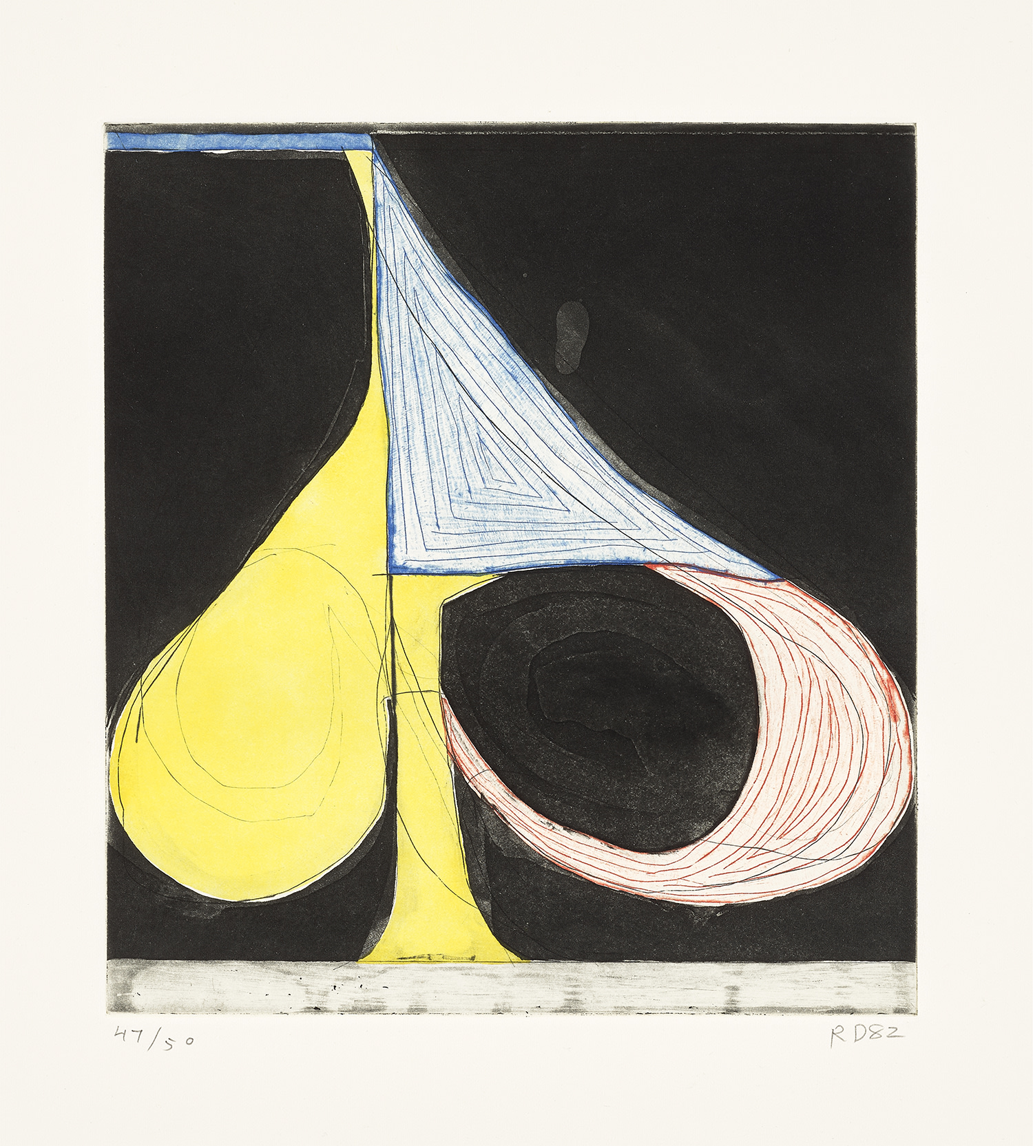 Tri-Color Spade, from Five Spades