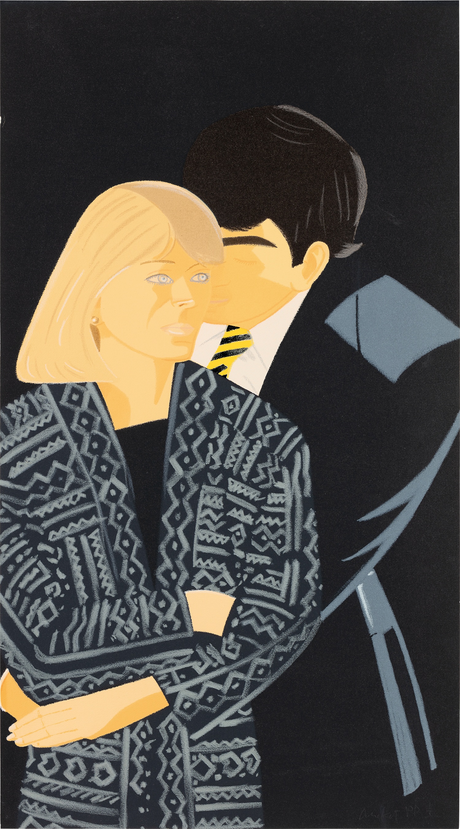 Alex Katz — Vicki Hudspith and Wally Turbeville, from Pas de Deux (S. 284)