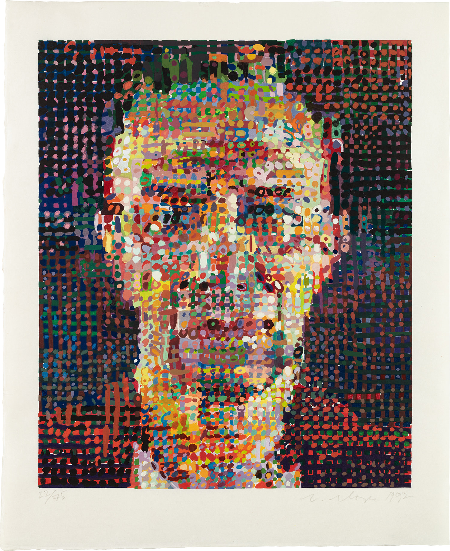 Chuck Close — Alex