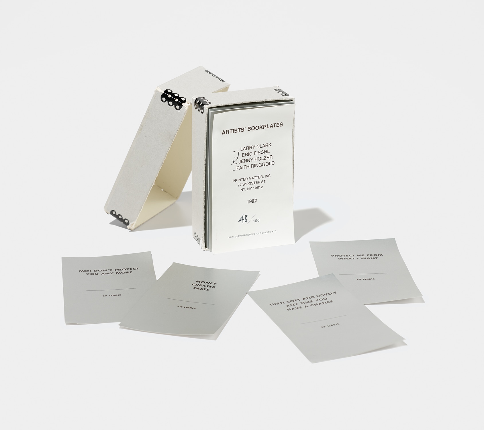 Jenny Holzer — Artists' Bookplates