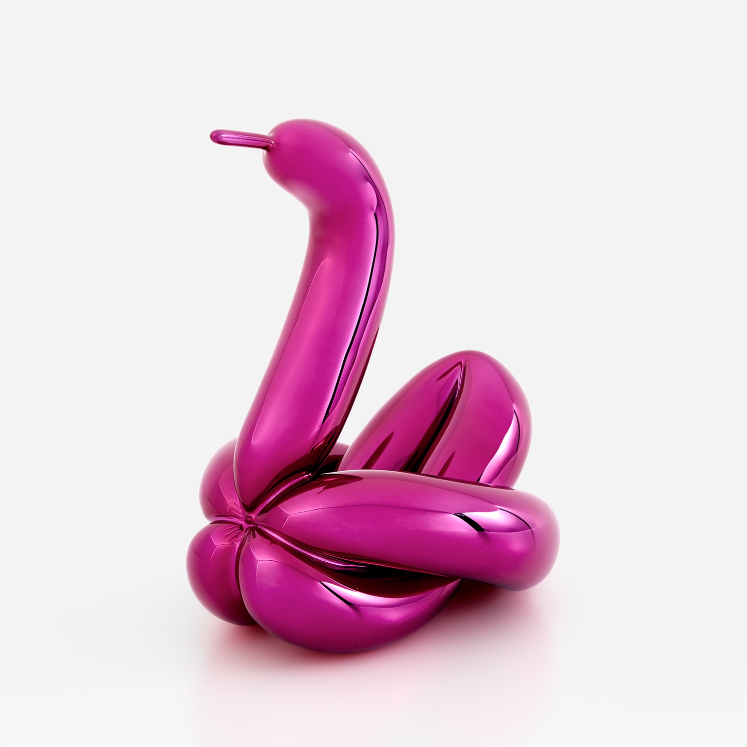Jeff Koons — Balloon Swan (Magenta)