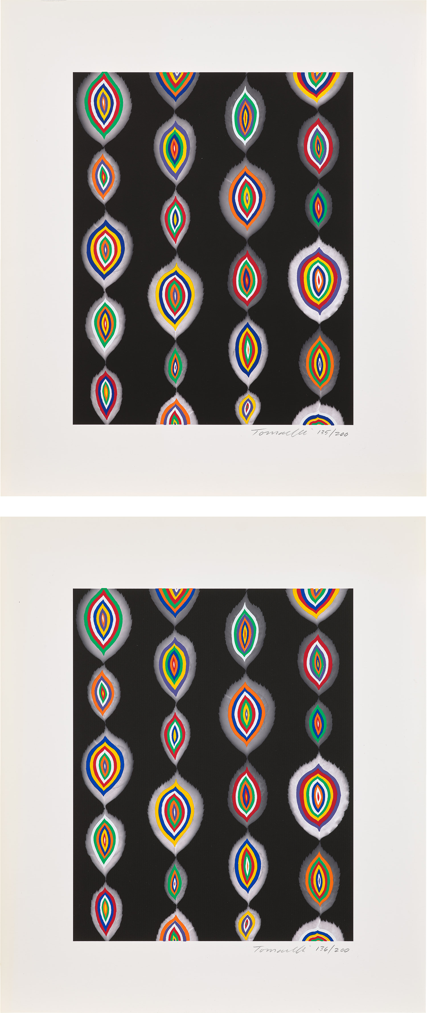 Fred Tomaselli — Bloom: two impressions