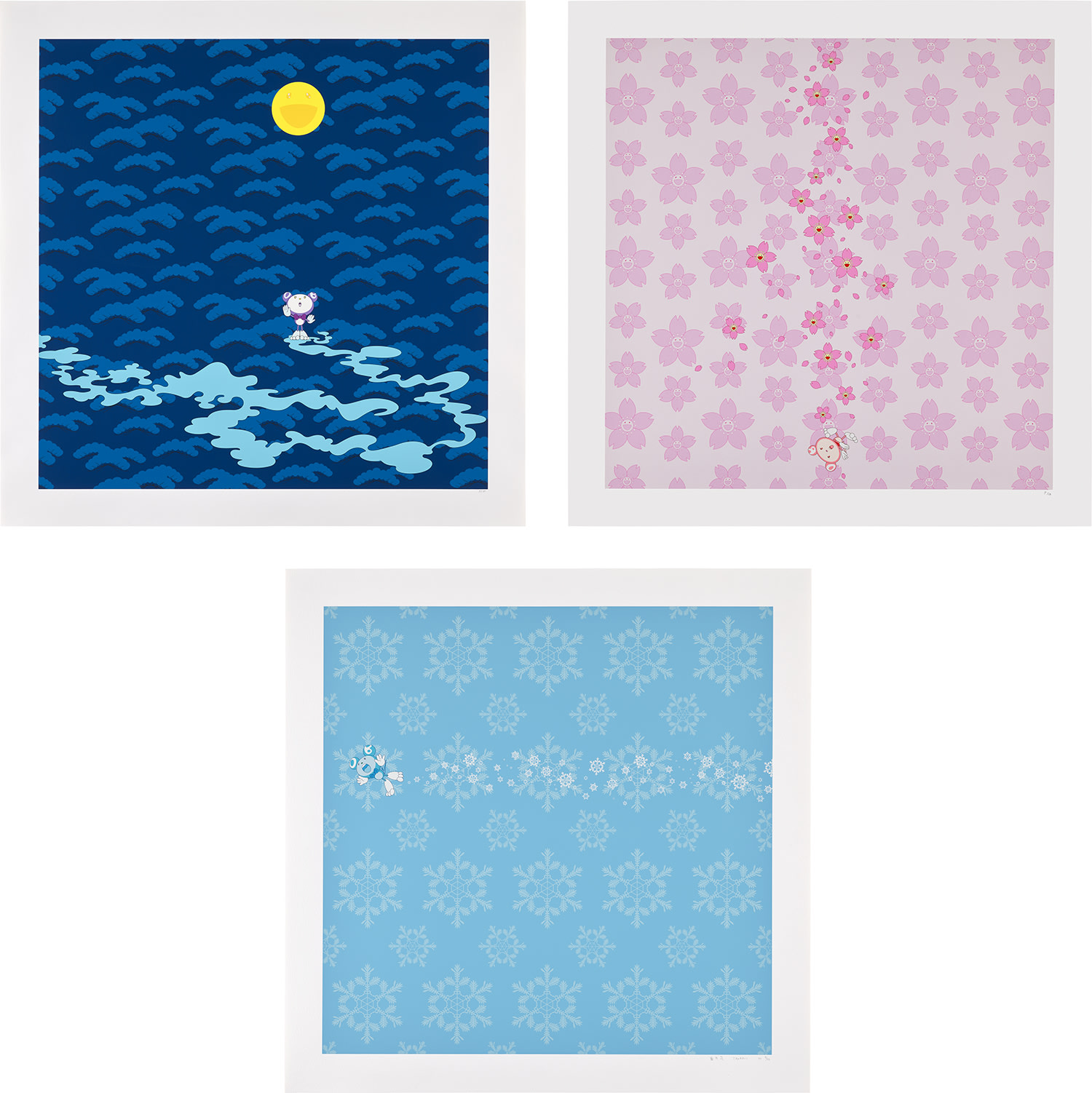 Takashi Murakami — Snow, Moon, Flower