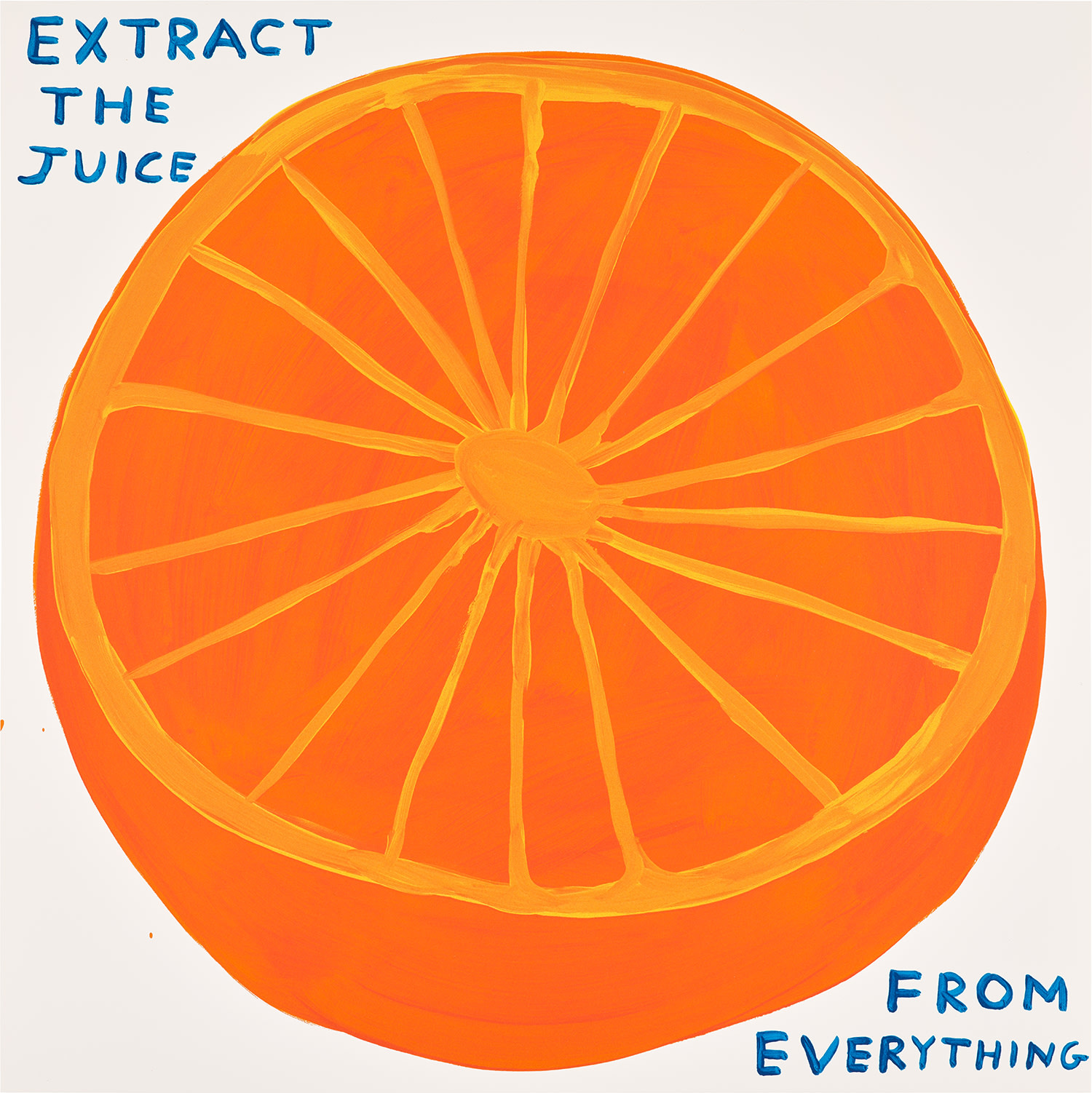David Shrigley — Extract the Juice from Everything
