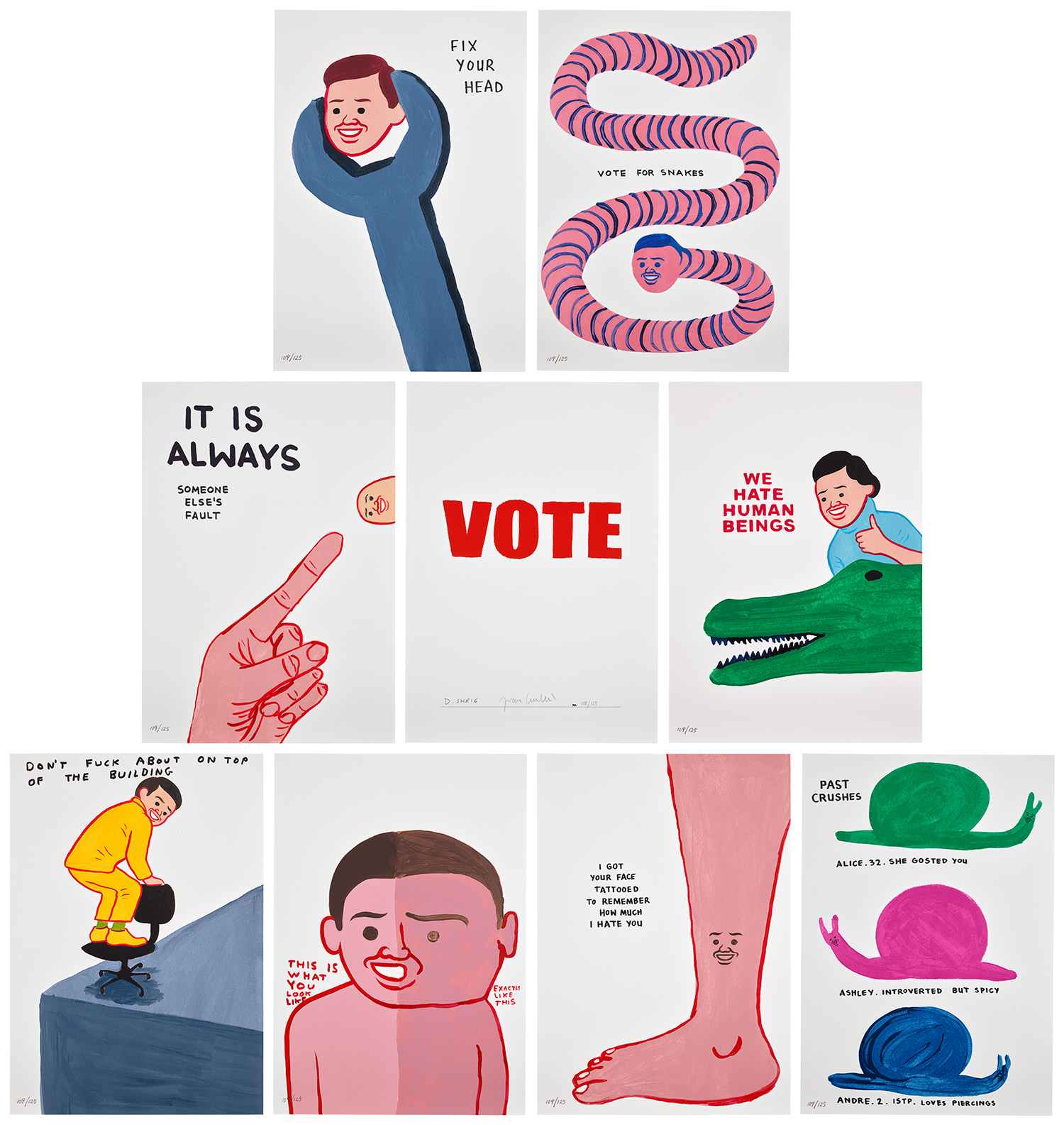 David Shrigley — Vote