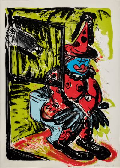 Clown Taking a Shit (C. 56)