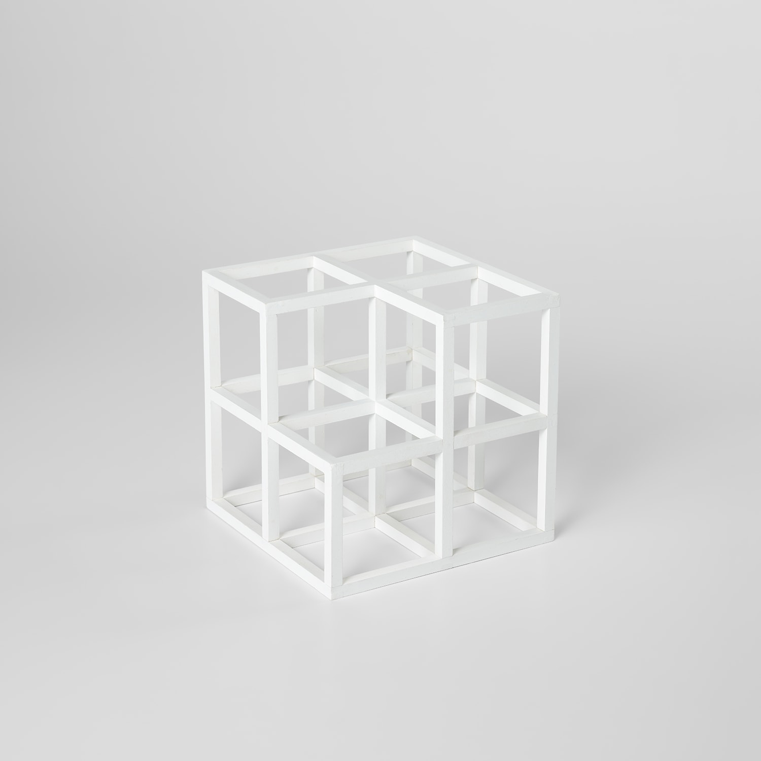 Sol LeWitt — Cube Without a Cube
